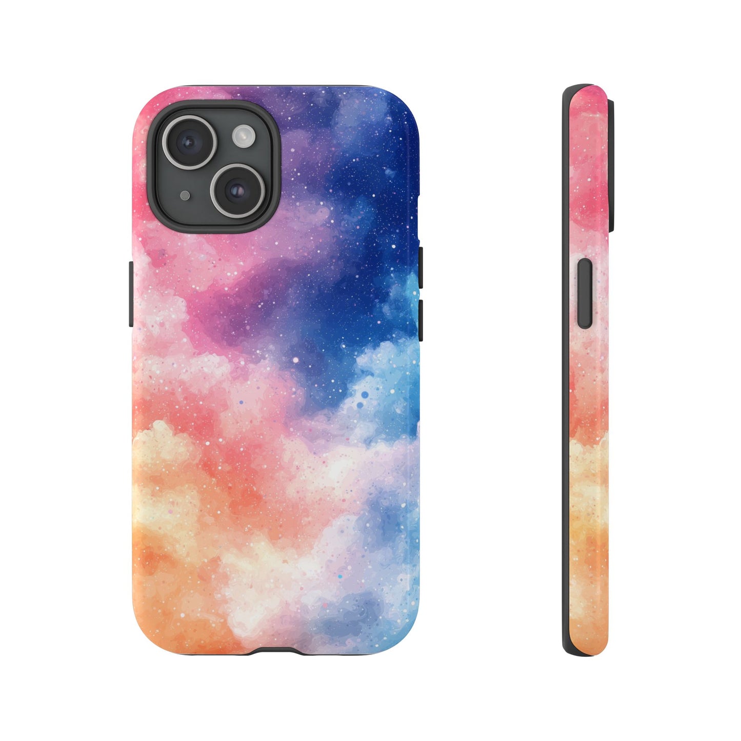 Cosmic Dreamscape – Watercolor Galaxy Phone Case for iPhone, google Pixel & Samsung
