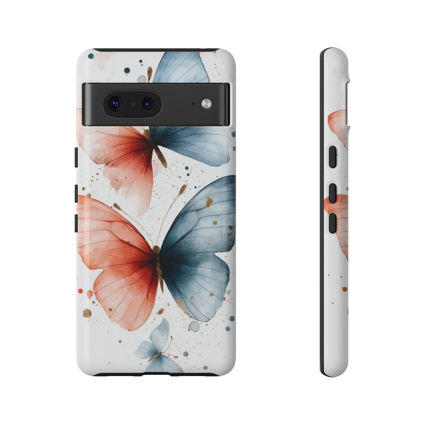 Golden Wings" – Elegant Butterfly Art Case for iPhone, google Pixel & Samsung