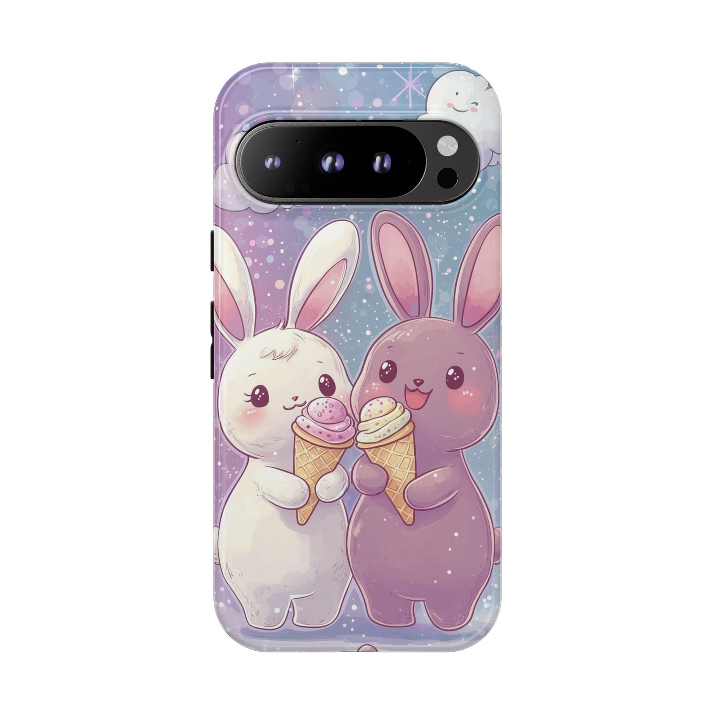 Bunny Bliss β Kawaii Anime Phone Case for iPhone, Samsung, Google Pixel