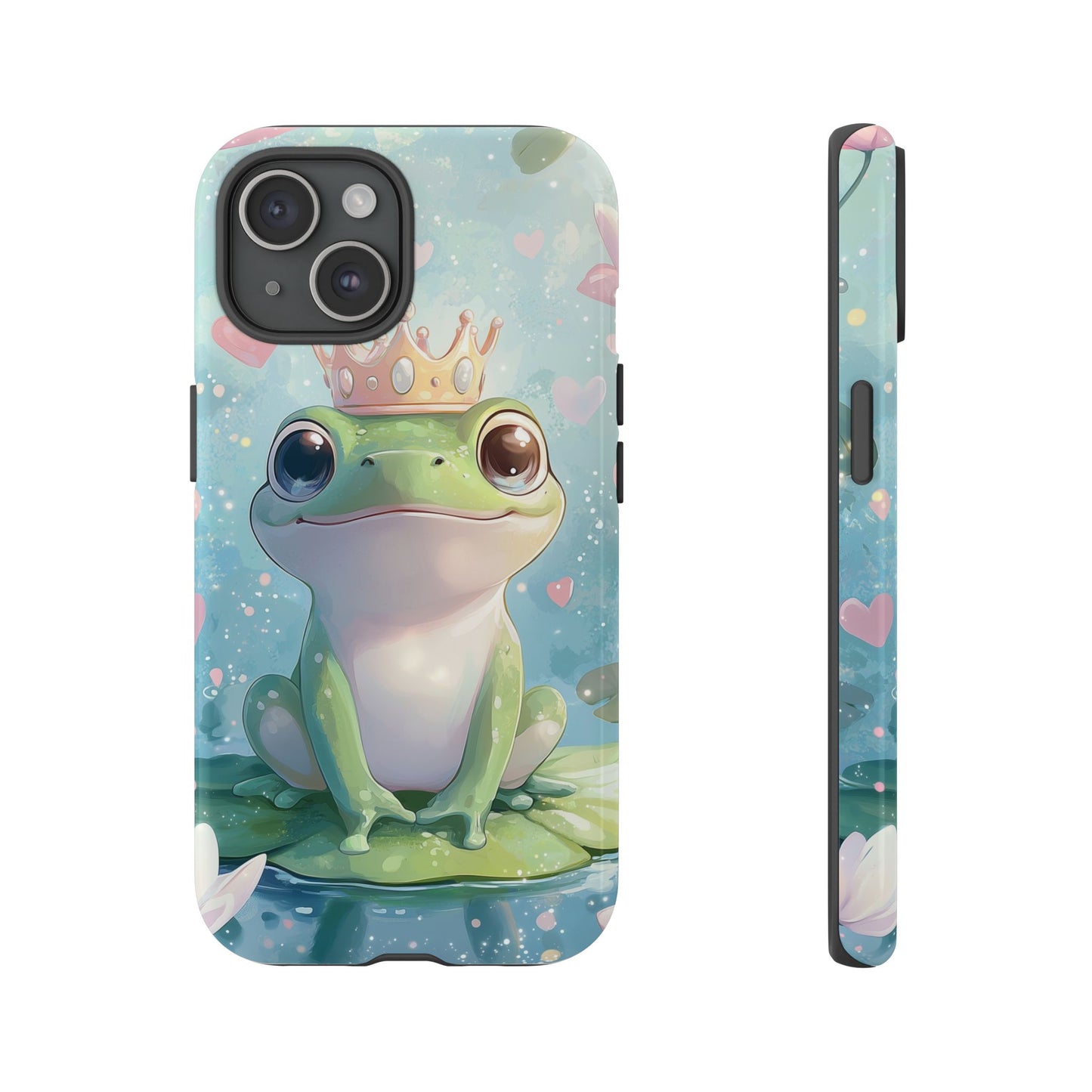 Royal Frog Phone Case β Cute Anime Aesthetic for iPhone, Google Pixel & Samsung