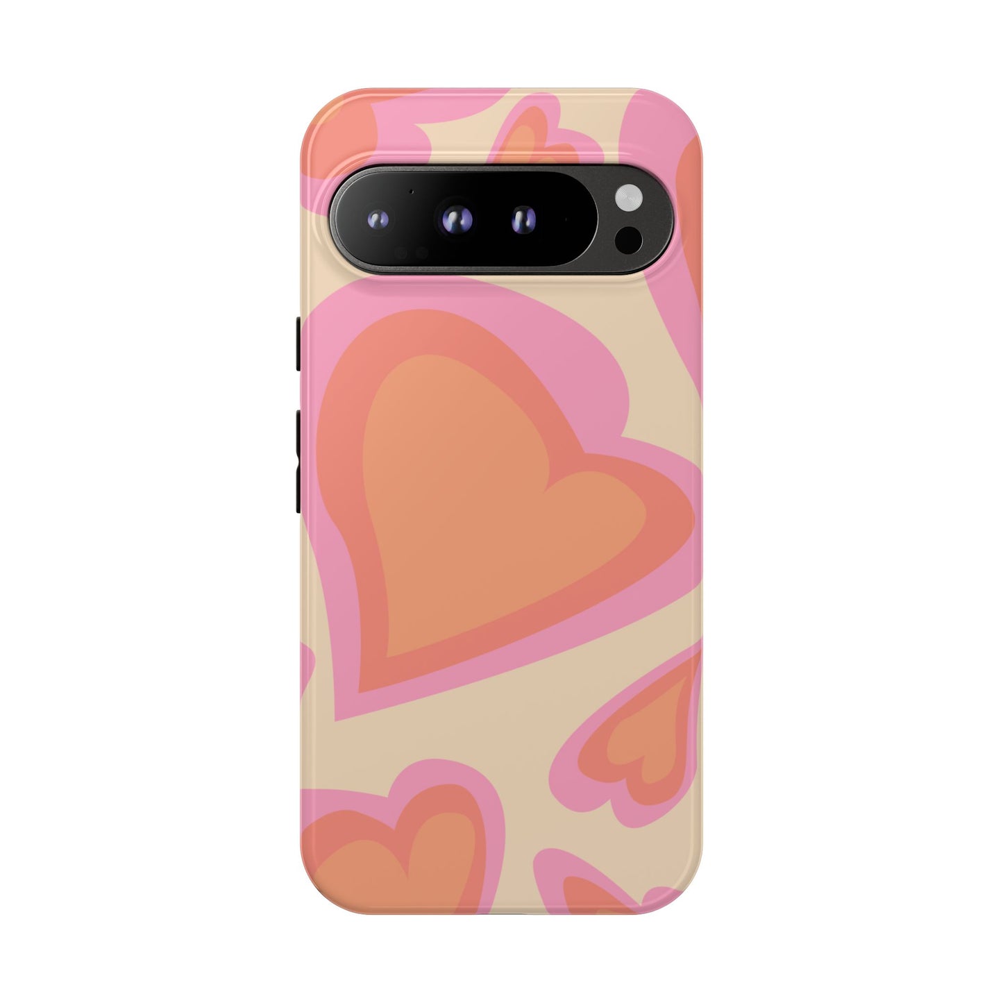 Retro Heart Phone Case – Cute Vintage Aesthetic for iPhone, Samsung & Google Pixel