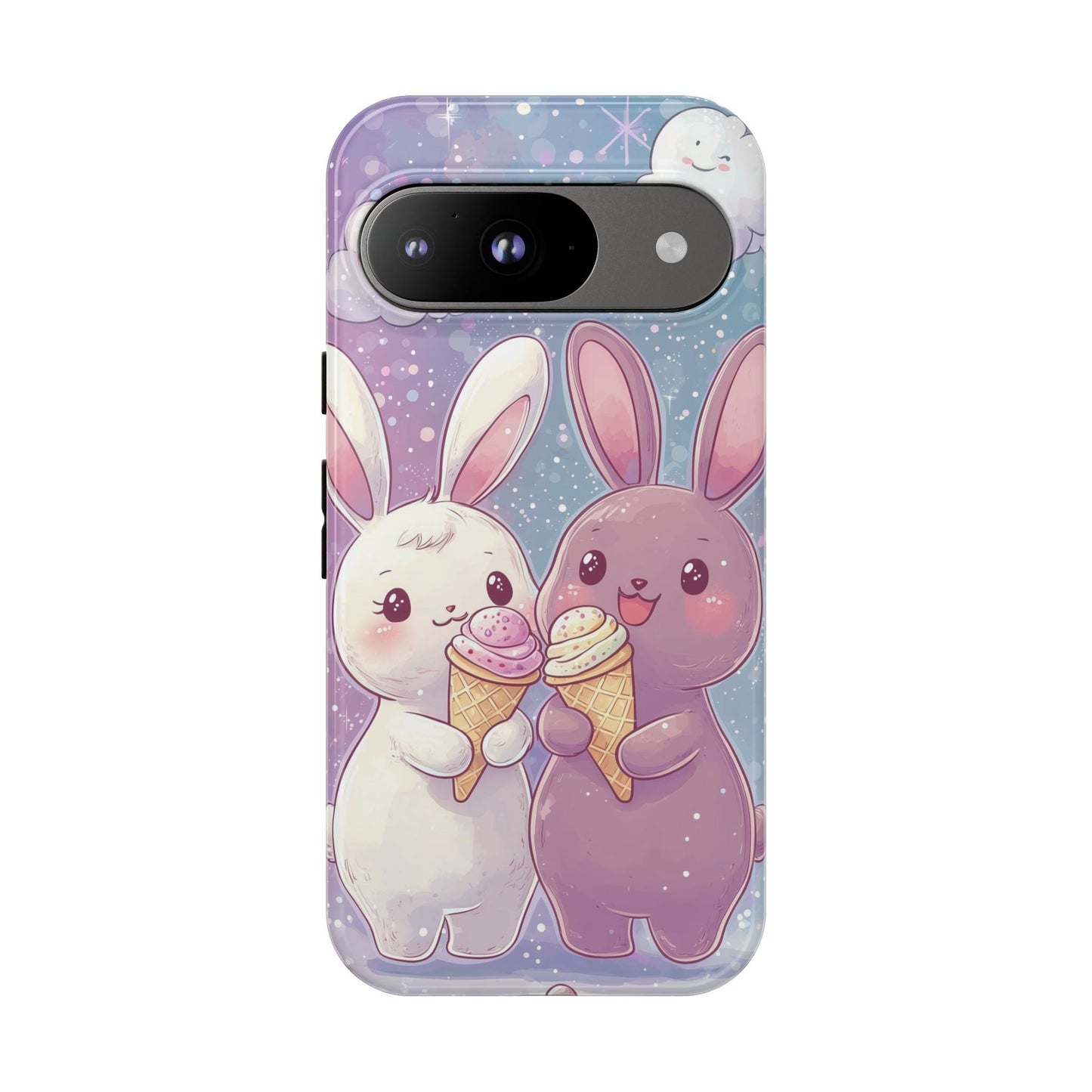 Bunny Bliss β Kawaii Anime Phone Case for iPhone, Samsung, Google Pixel