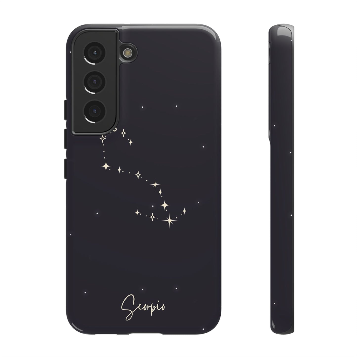 Scorpio Zodiac Night Sky Case – Mysterious Star Pattern – Cosmic Style for iPhone, Samsung & Google Pixel
