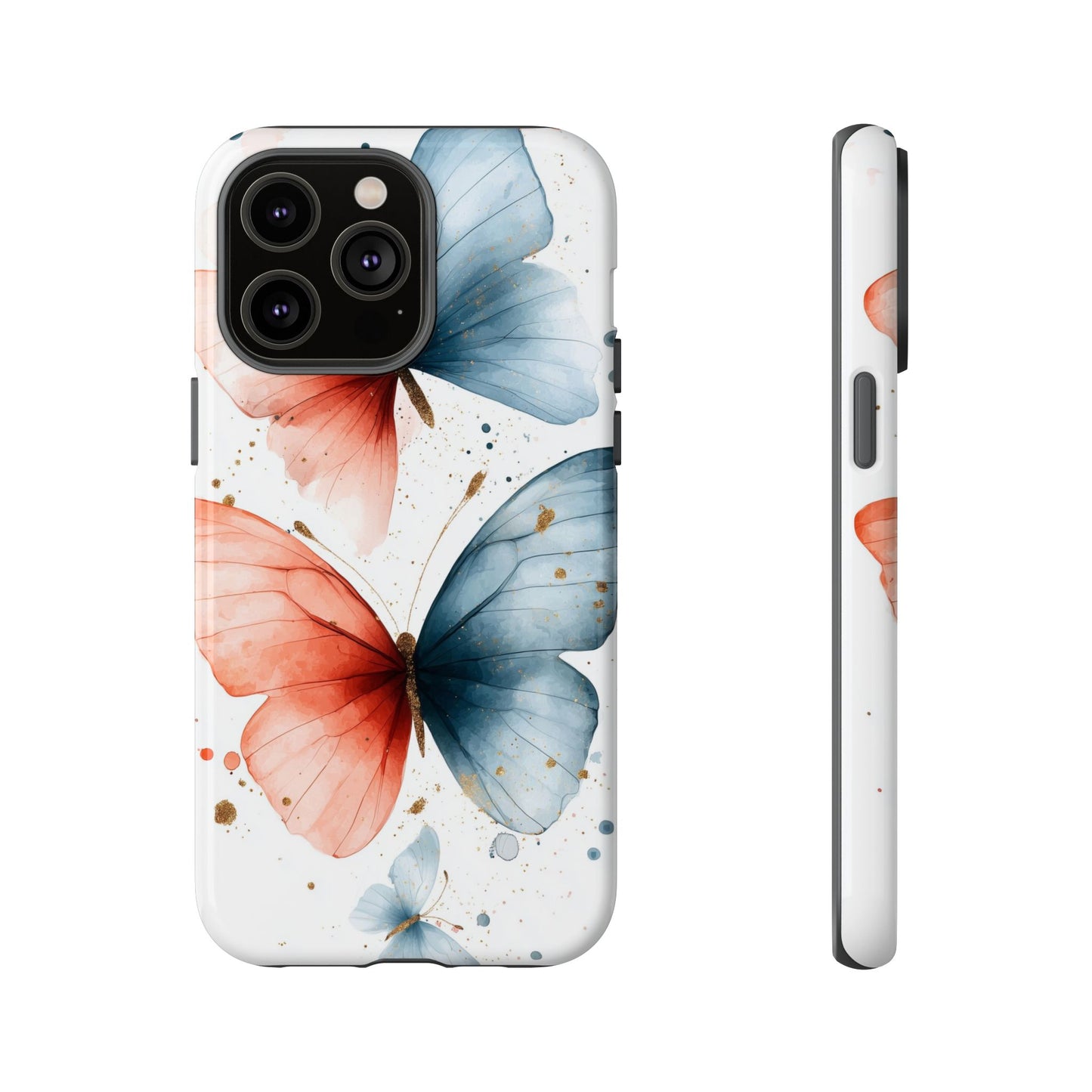 Golden Wings" – Elegant Butterfly Art Case for iPhone, google Pixel & Samsung