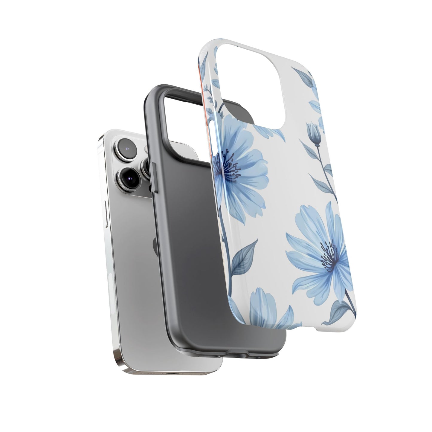 Toile Floral Pattern Phone Case Design, Iphone Case