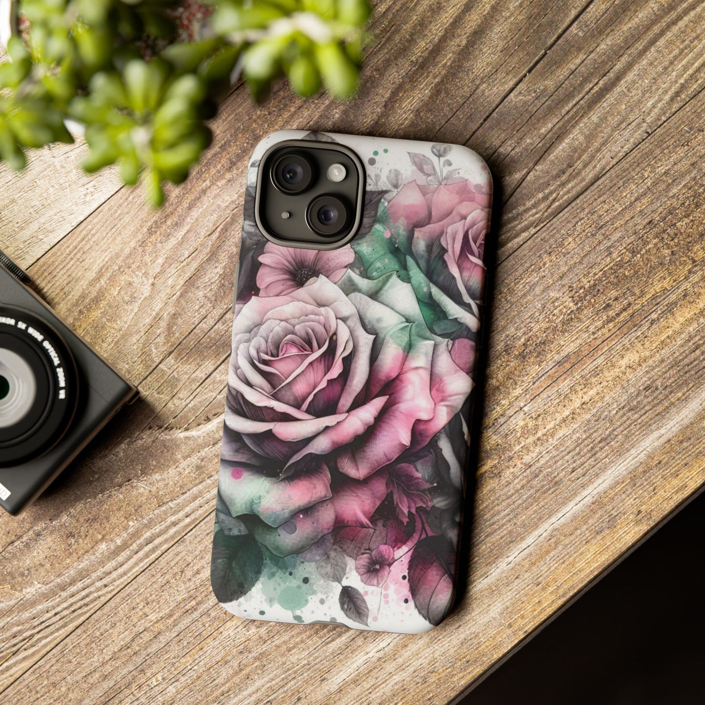 Rosy Romance Art Mobile Case