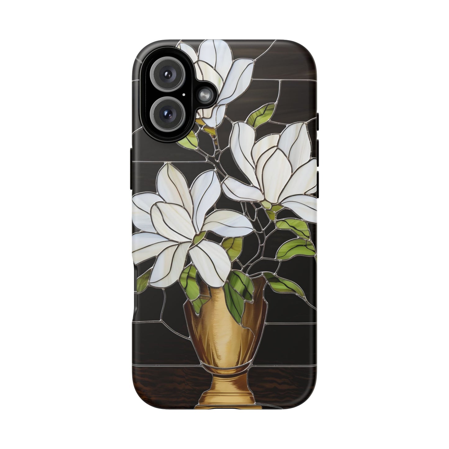 Stained Glass Floral Phone Case