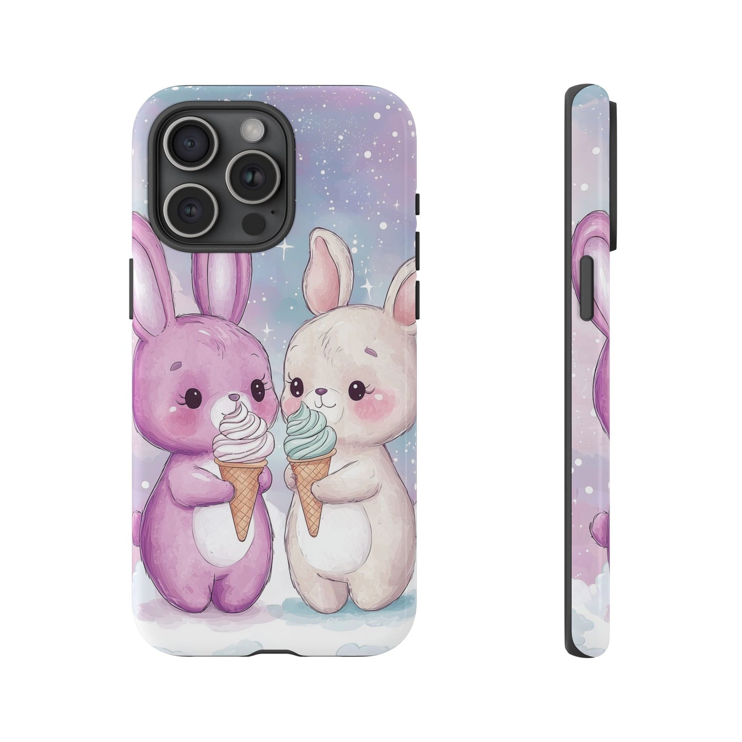 Sweet Bunny Bliss - Kawaii Anime Phone Case for iPhone, Samsung, Google Pixel