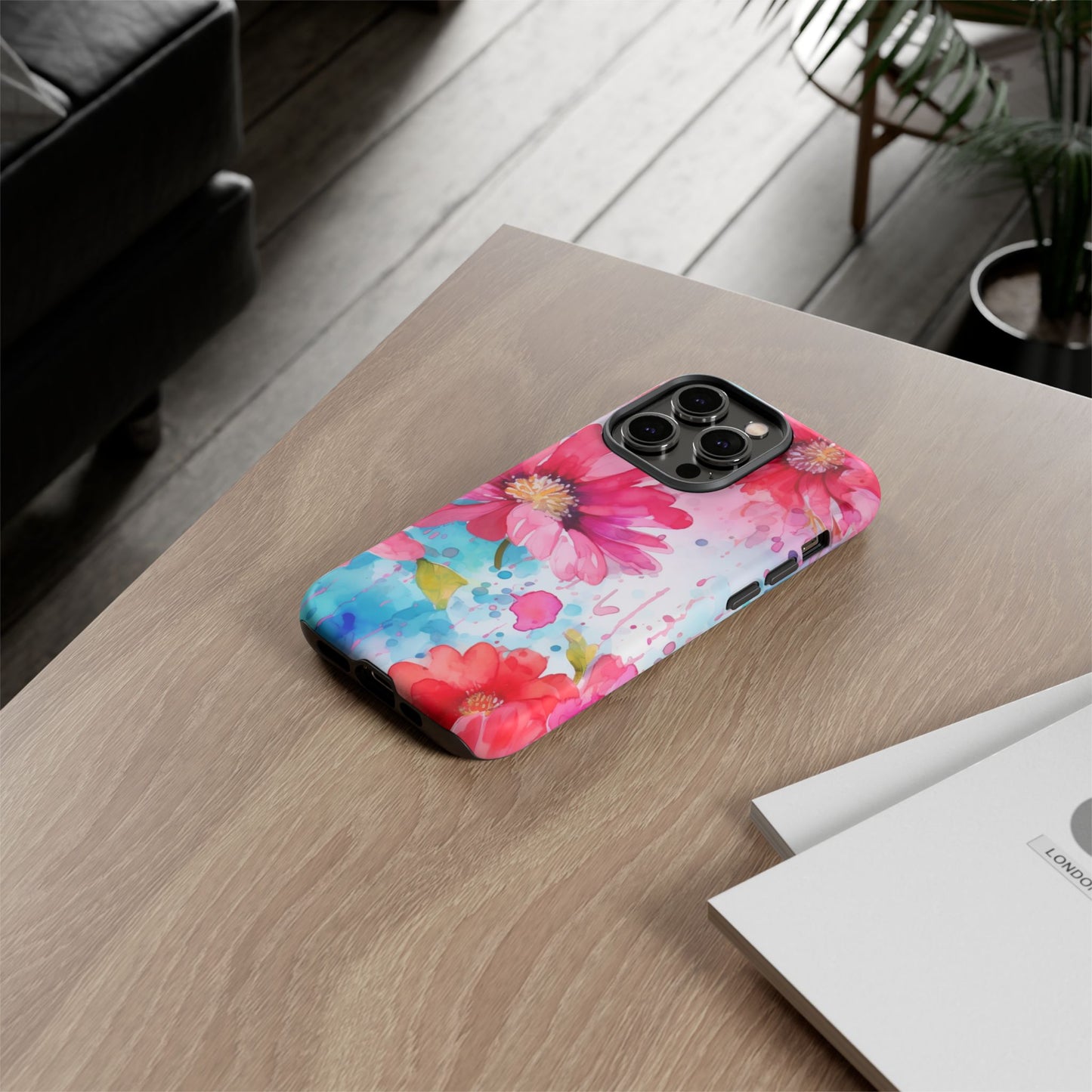 Watercolor Bloom Floral Mobile Case