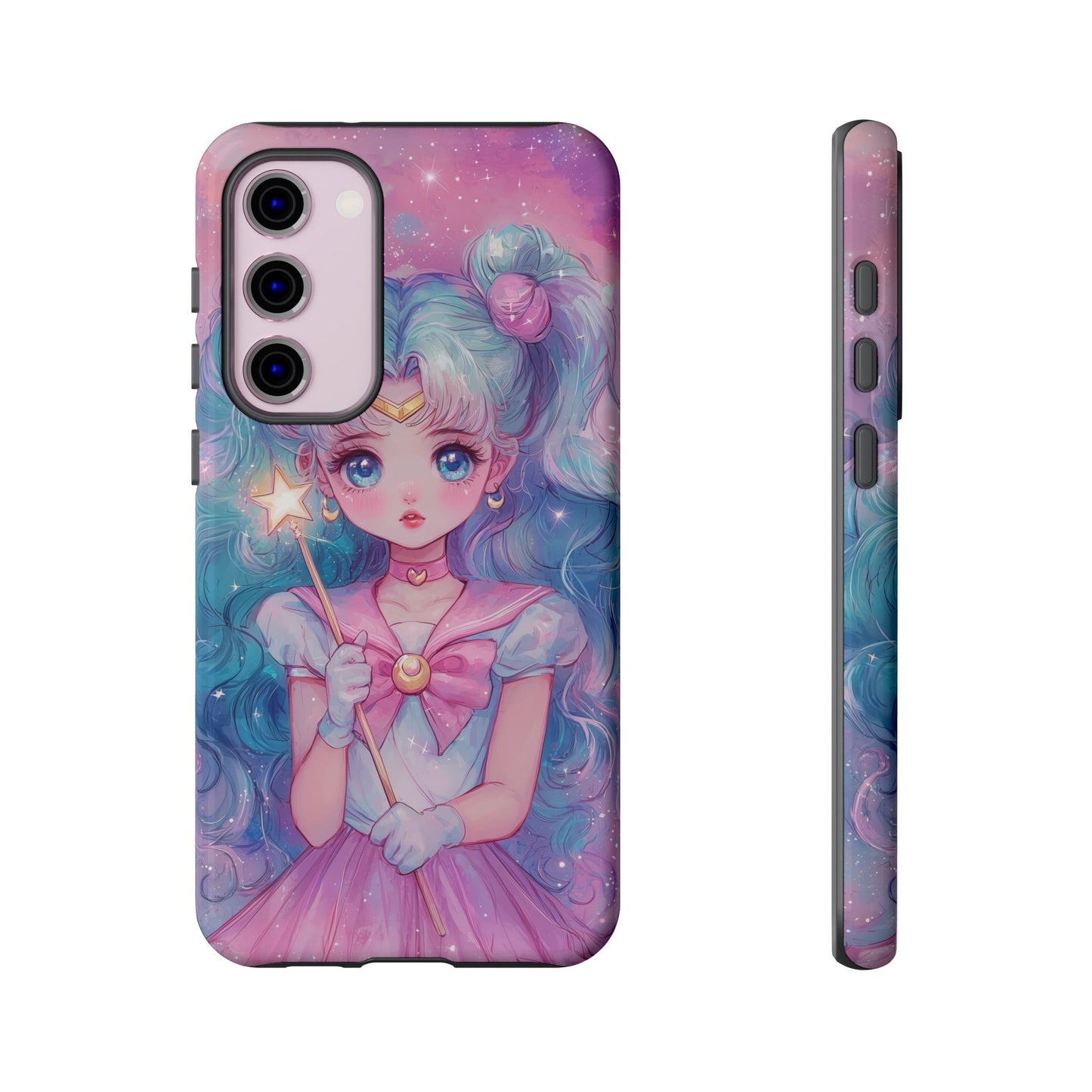 Magical Moon Guardian Anime Phone Case for iPhone, Samsung, Google Pixel