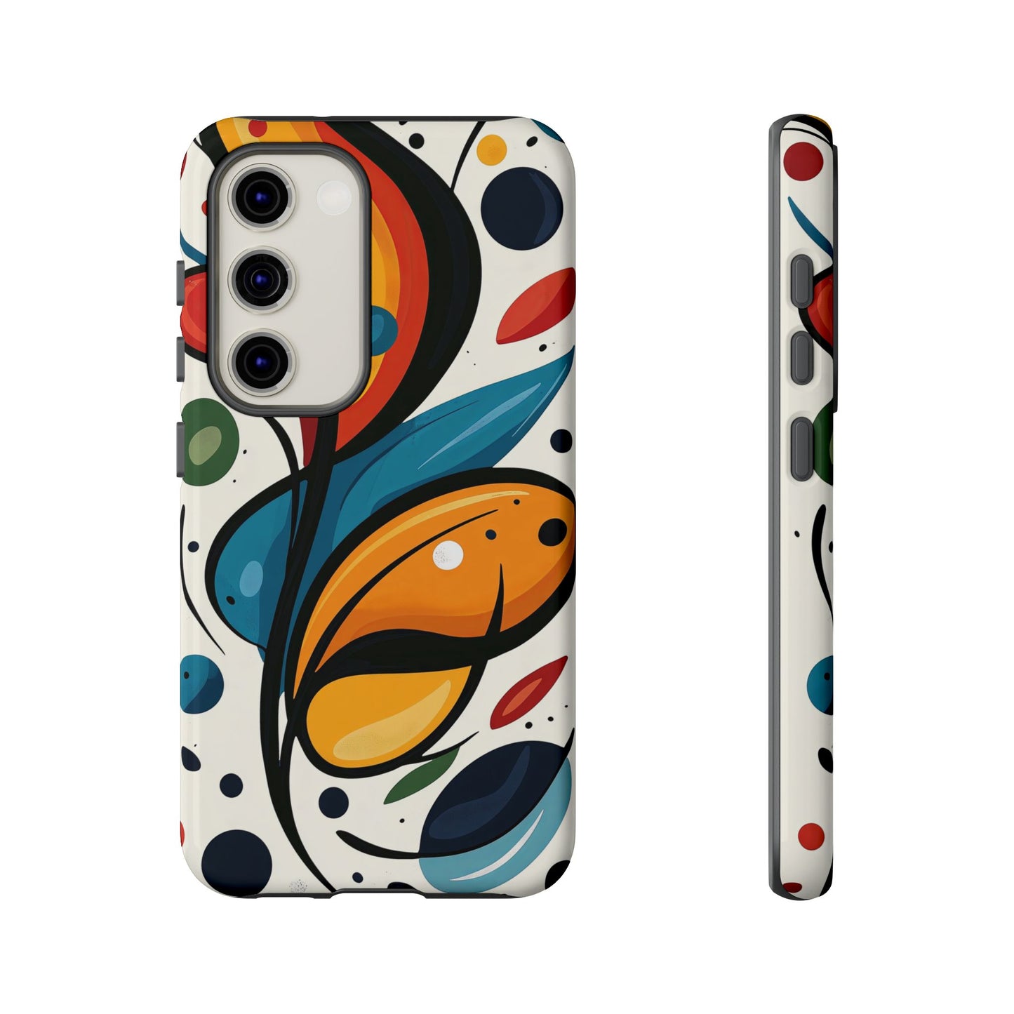 Vibrance Bloom – Bold Abstract Burst Phone Case for iPhone, Google Pixel, Samsung