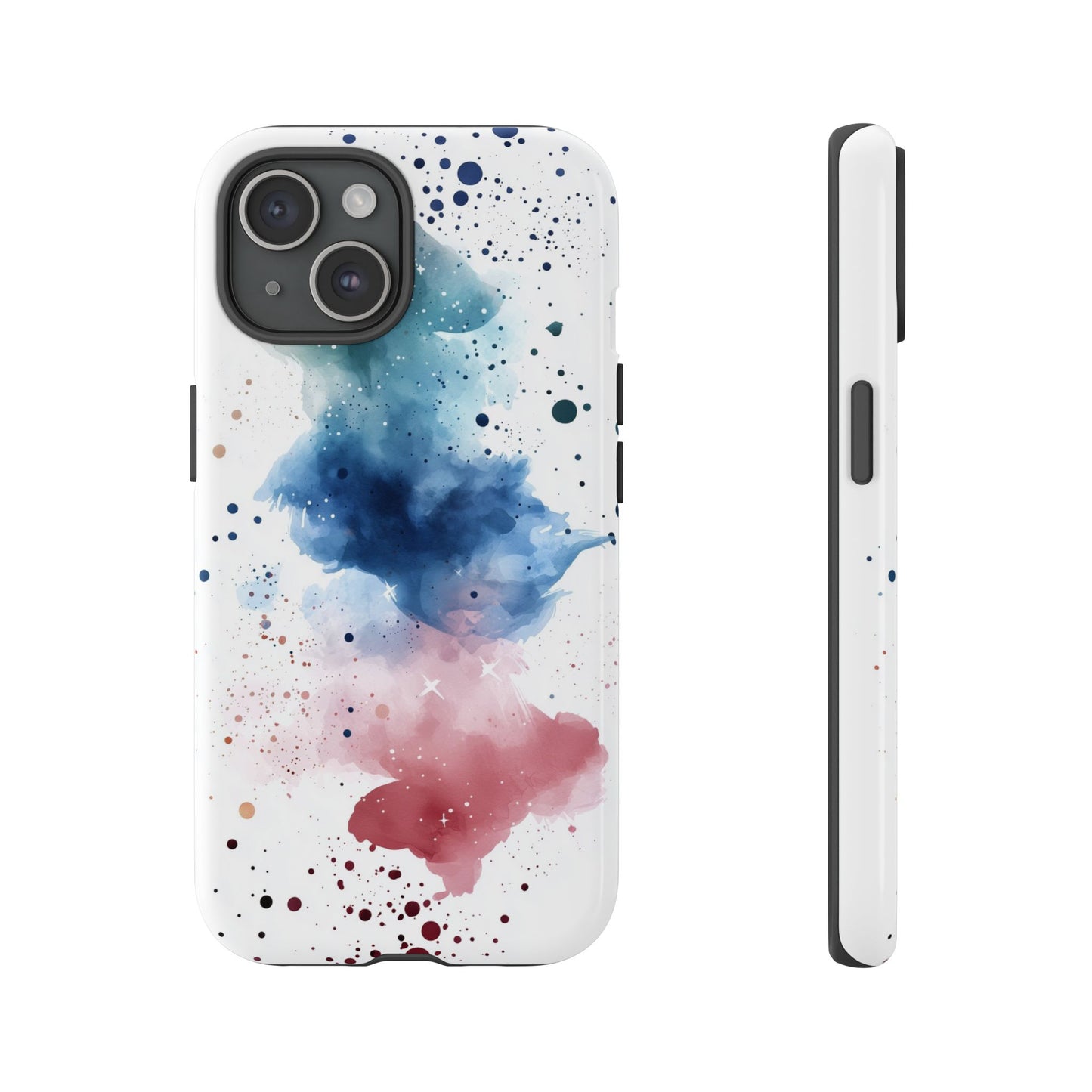 Cosmic Bloom Watercolor Phone Case for iPhone, google Pixel & Samsung