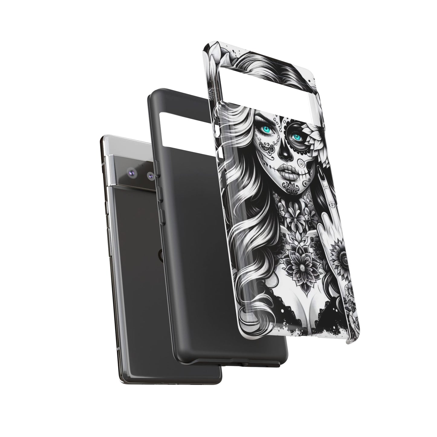 La Rebel – Day of the Dead Gothic Attitude Mobile Cover