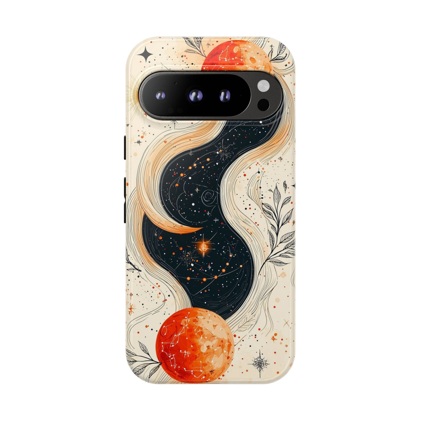 Celestial Flow Boho Phone Case for iPhone, Pixel & Samsung