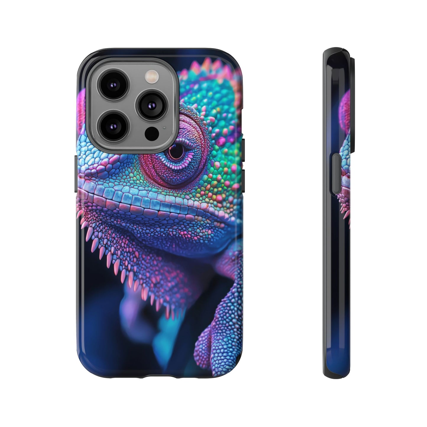 Color Shift Chameleon – Vibrant Reptile Skin Phone Case for iPhone, Pixel & Samsung