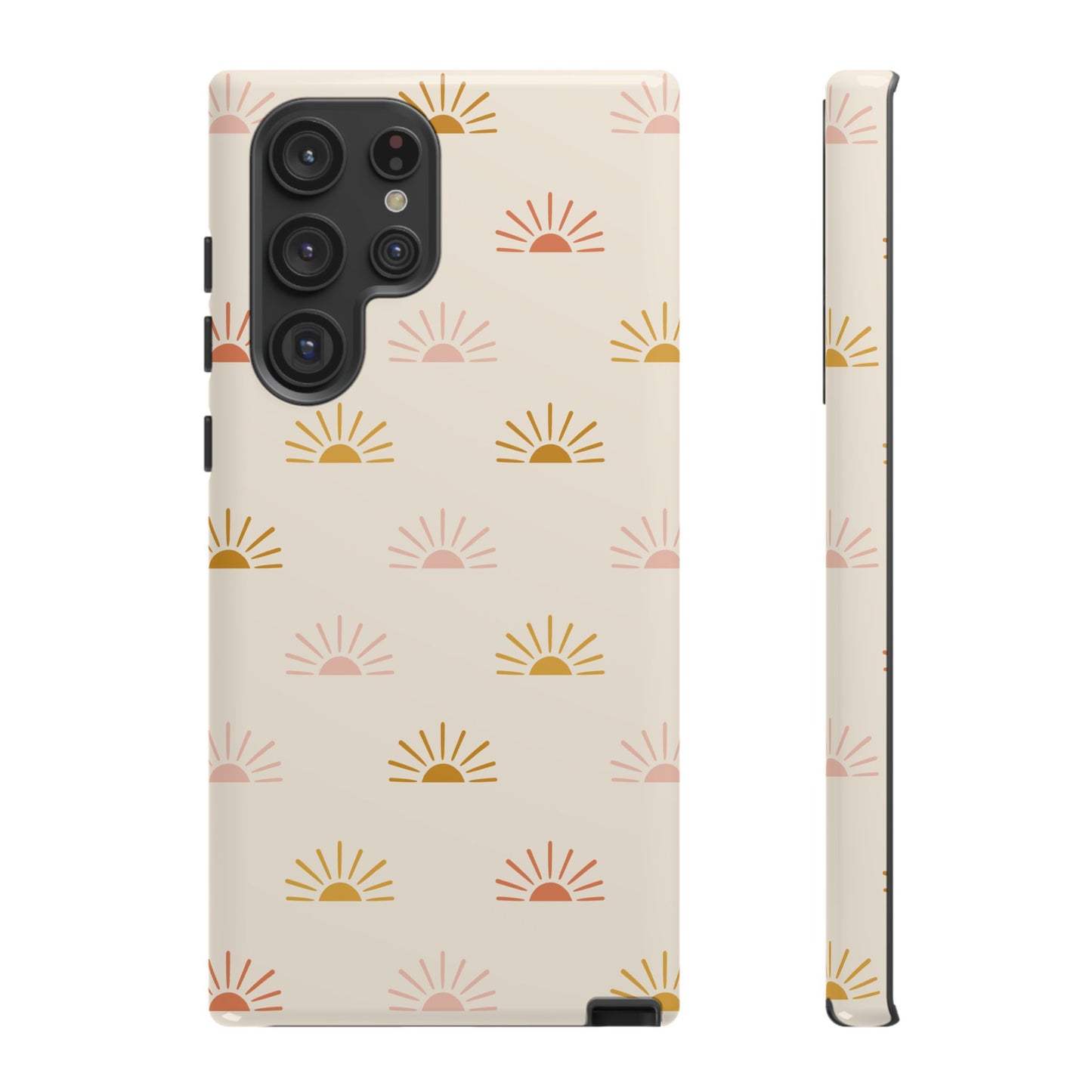 Retro Sunrise Phone Case β Vintage Aesthetic for iPhone, Samsung & Google Pixel
