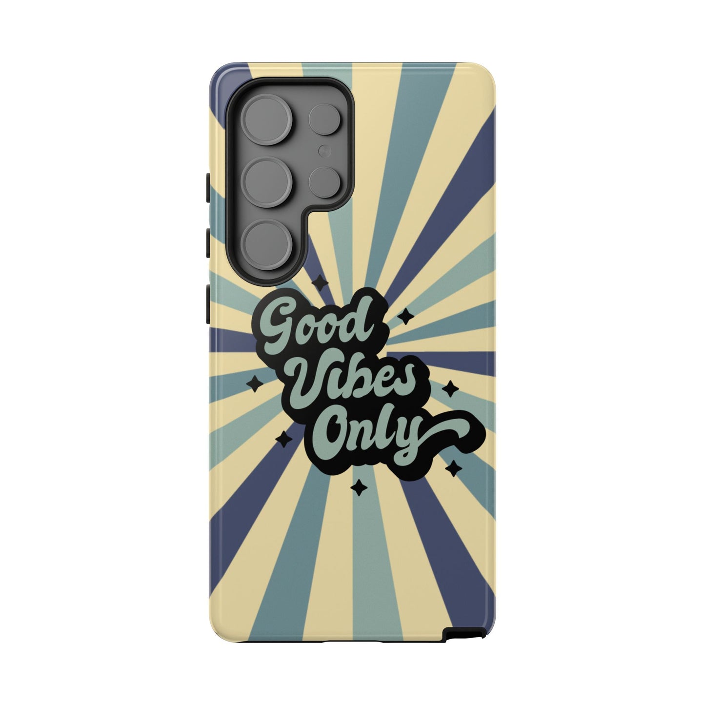 Retro "Good Vibes Only" Phone Case β Vintage Aesthetic for iPhone, Samsung & Google Pixel