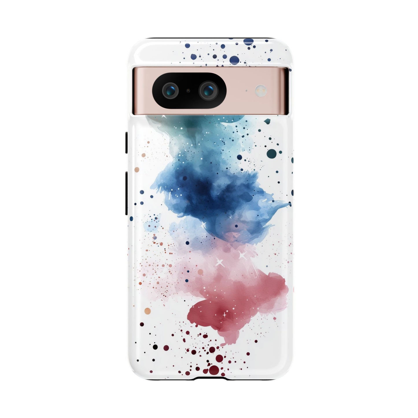 Cosmic Bloom Watercolor Phone Case for iPhone, google Pixel & Samsung