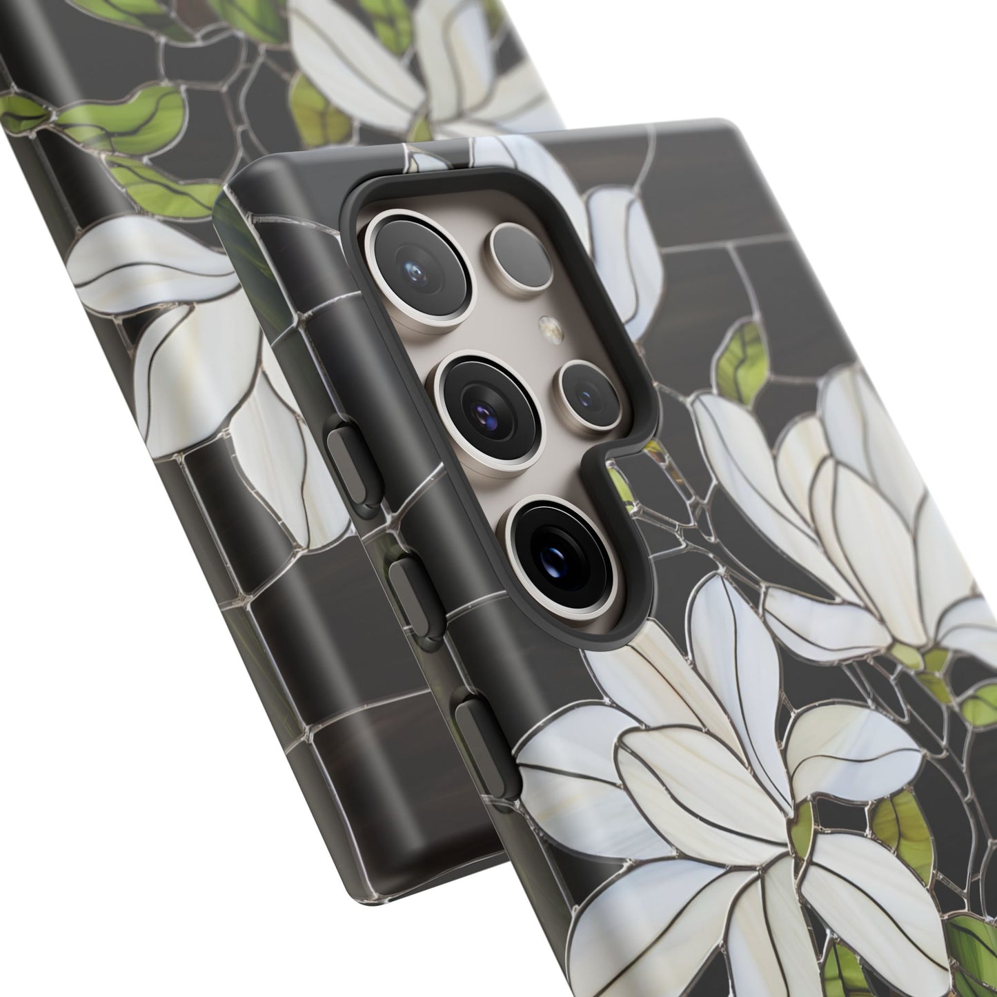 Stained Glass Floral Phone Case