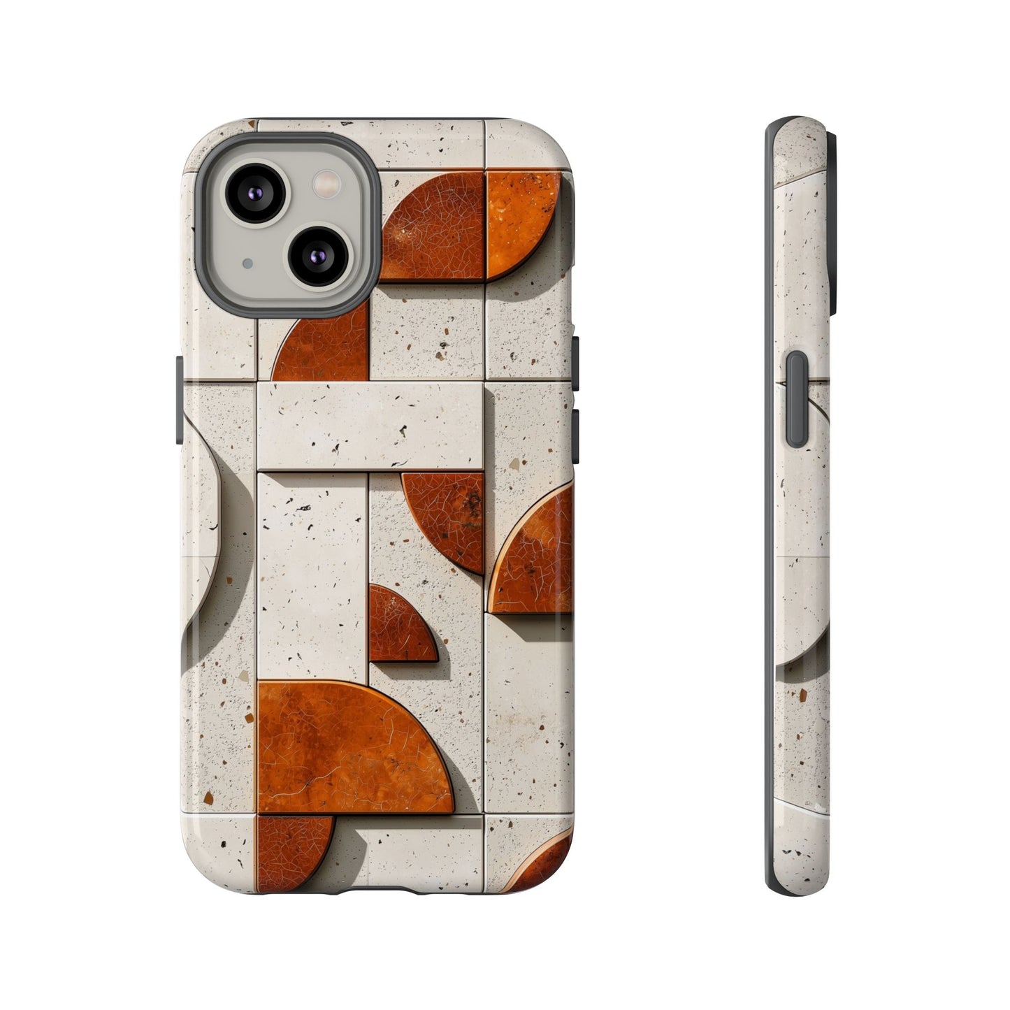 Modern Terrazzo Grid Phone Case β Abstract & Stylish for iPhone, google Pixel & Samsung