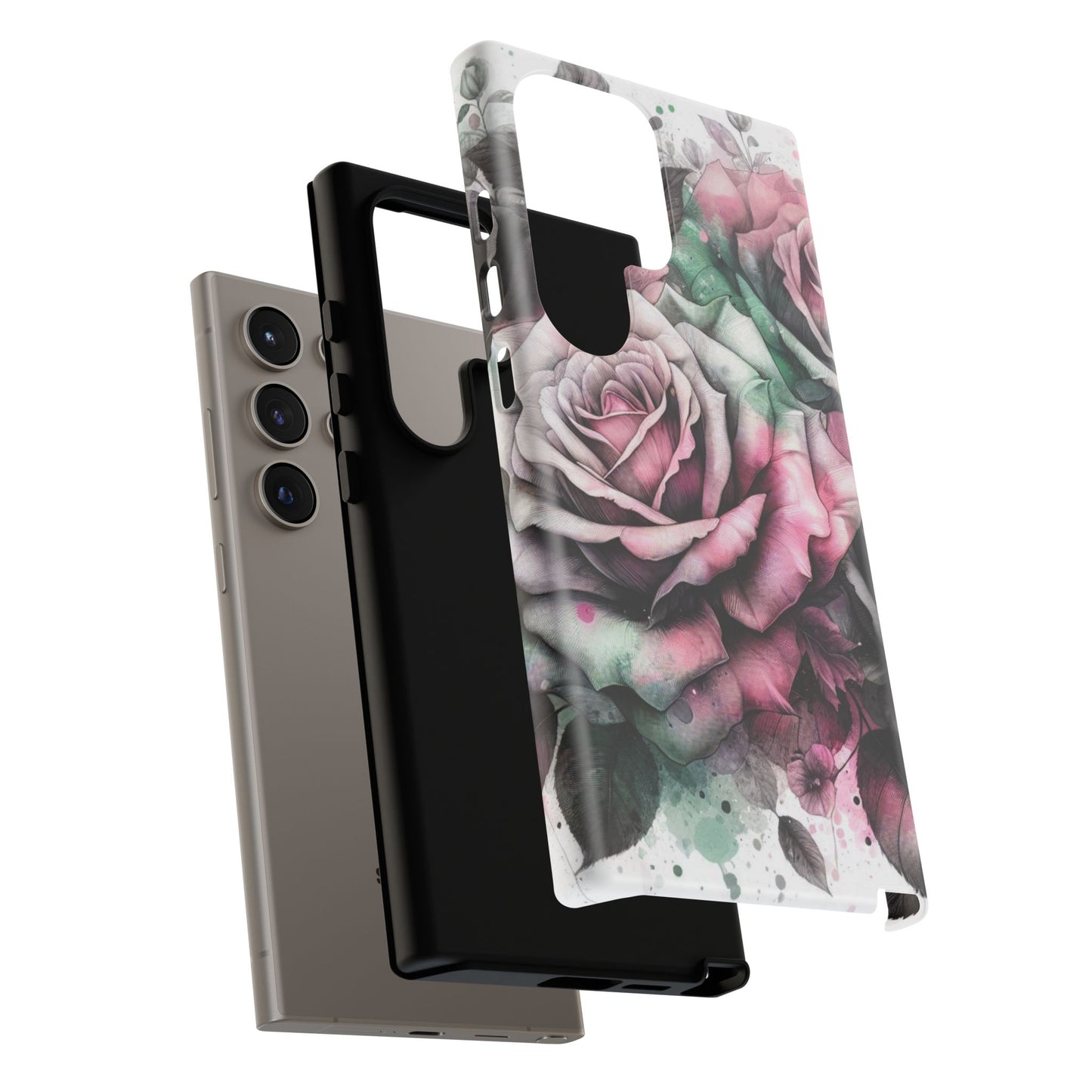 Rosy Romance Art Mobile Case