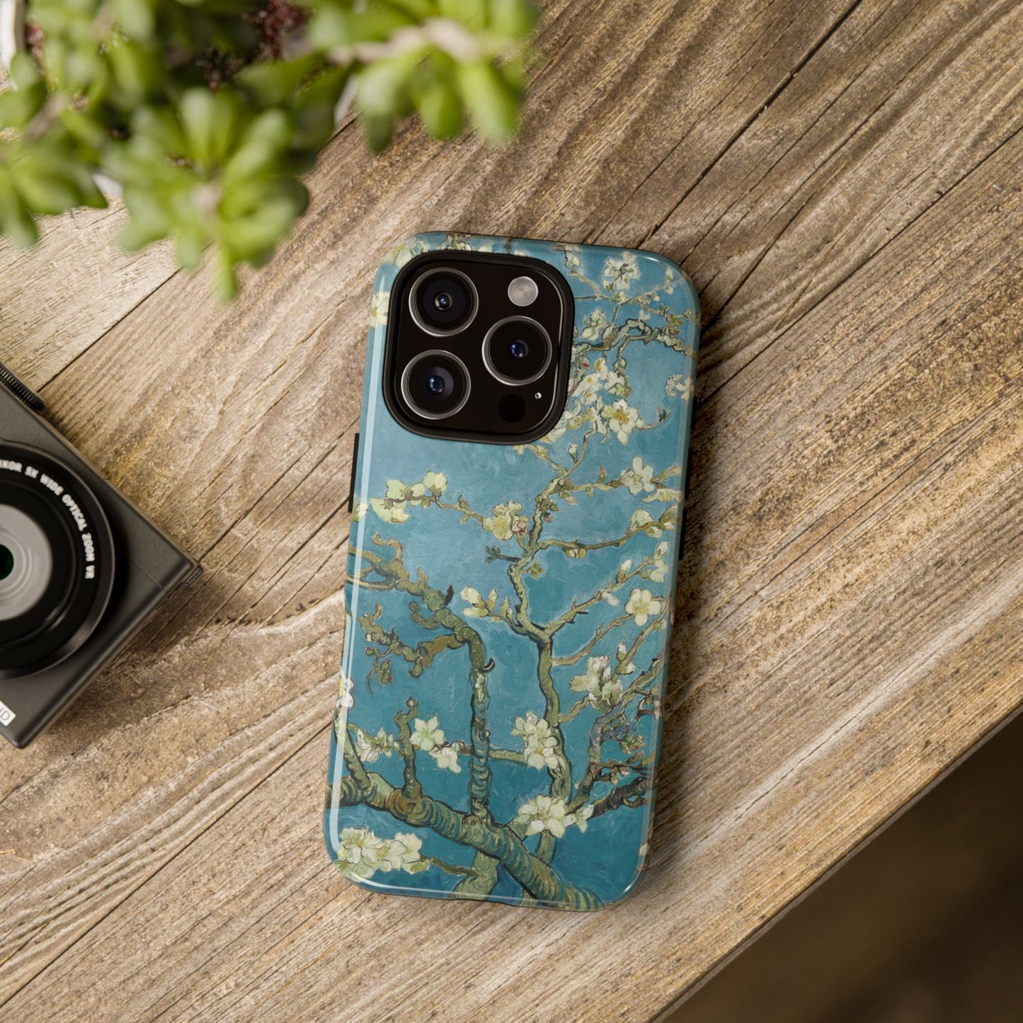 Van Gogh Cherry Blossom Phone Case - iPhone, Samsung & Pixel Cover - Artistic Painting Case, Nature Lover Gift