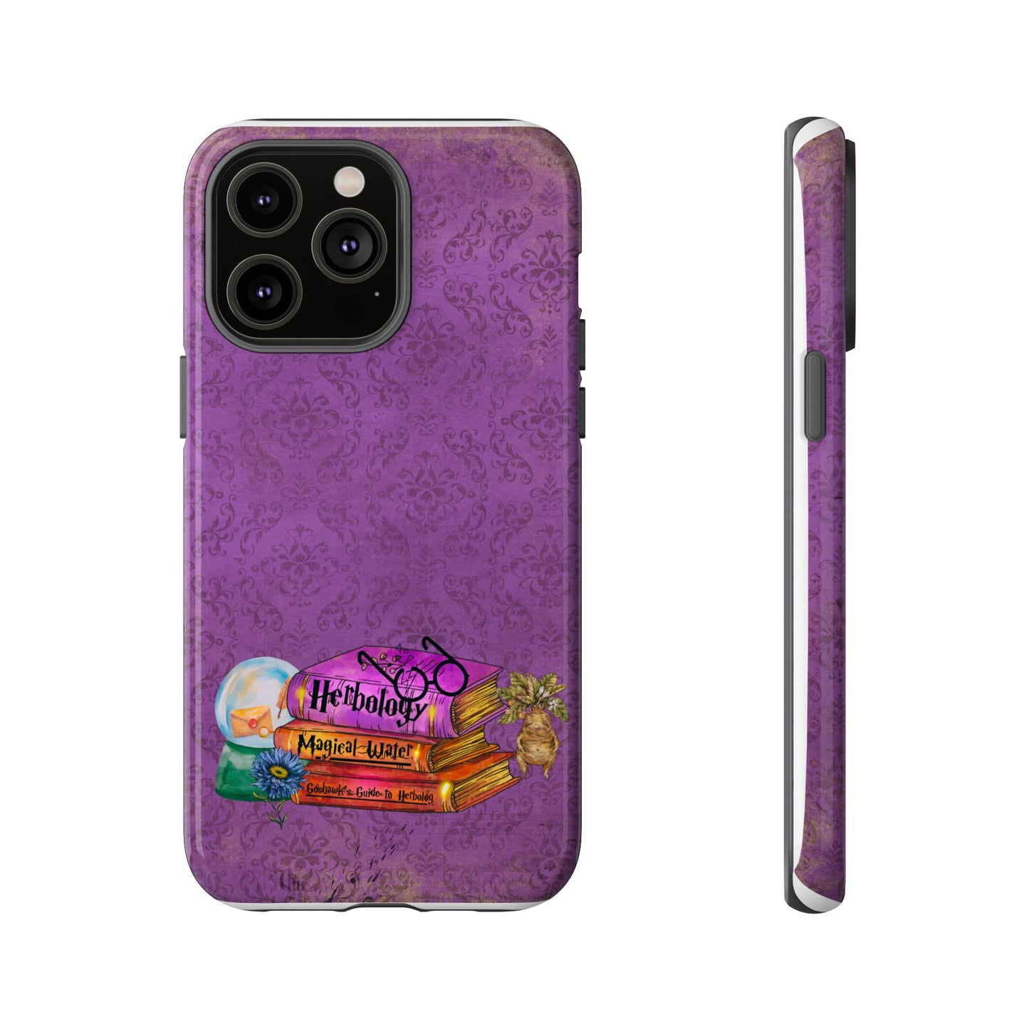 Herbology, Magical Water Witchy Phone Case for iPhone, Samsung & Google Pixel, Books Lover Gift
