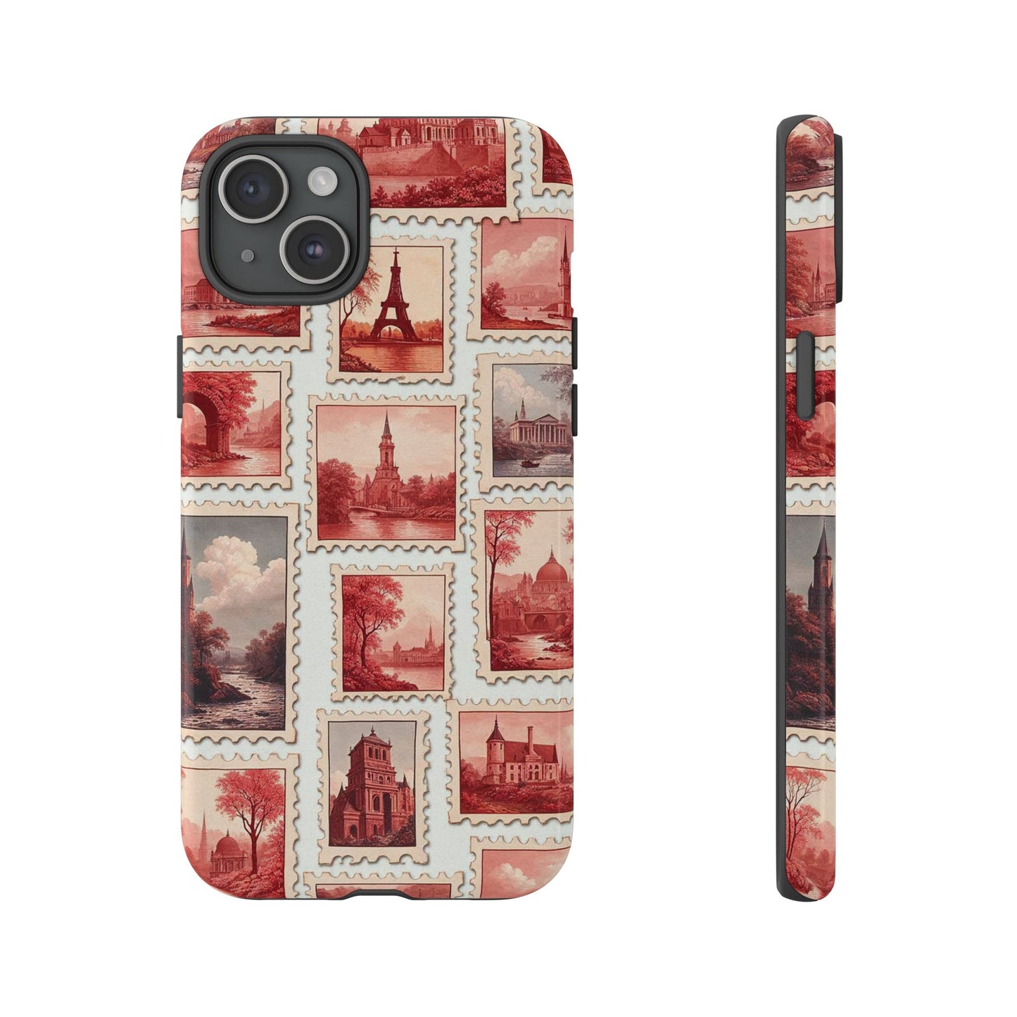 Vintage Postcard Stamps Phone Case