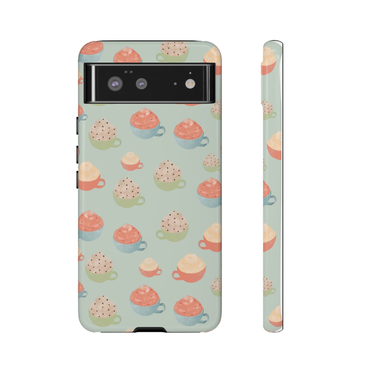 Kawaii Food Lover's Phone Case – iPhone, Google Pixel, Samsung
