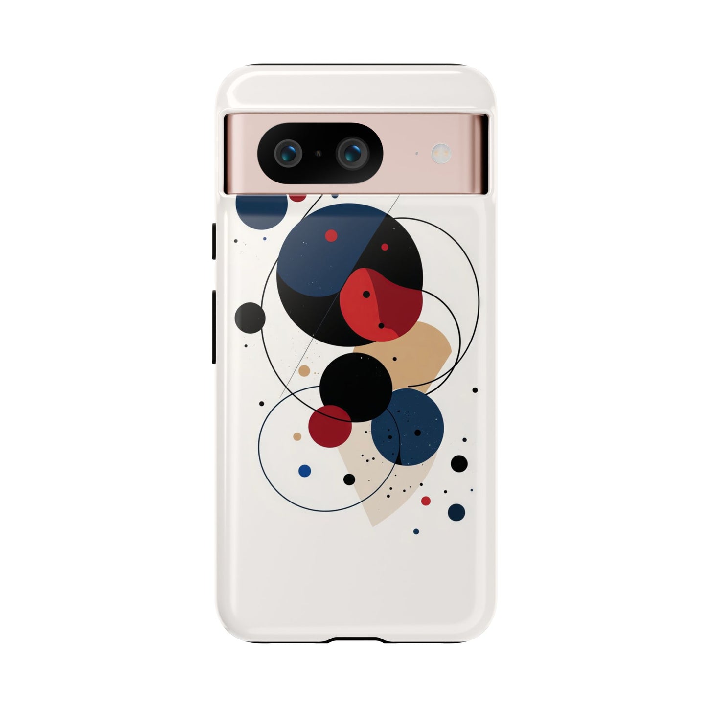 Celestial Flow – Abstract Minimal Art Phone Case for iPhone, Samsung & Pixel