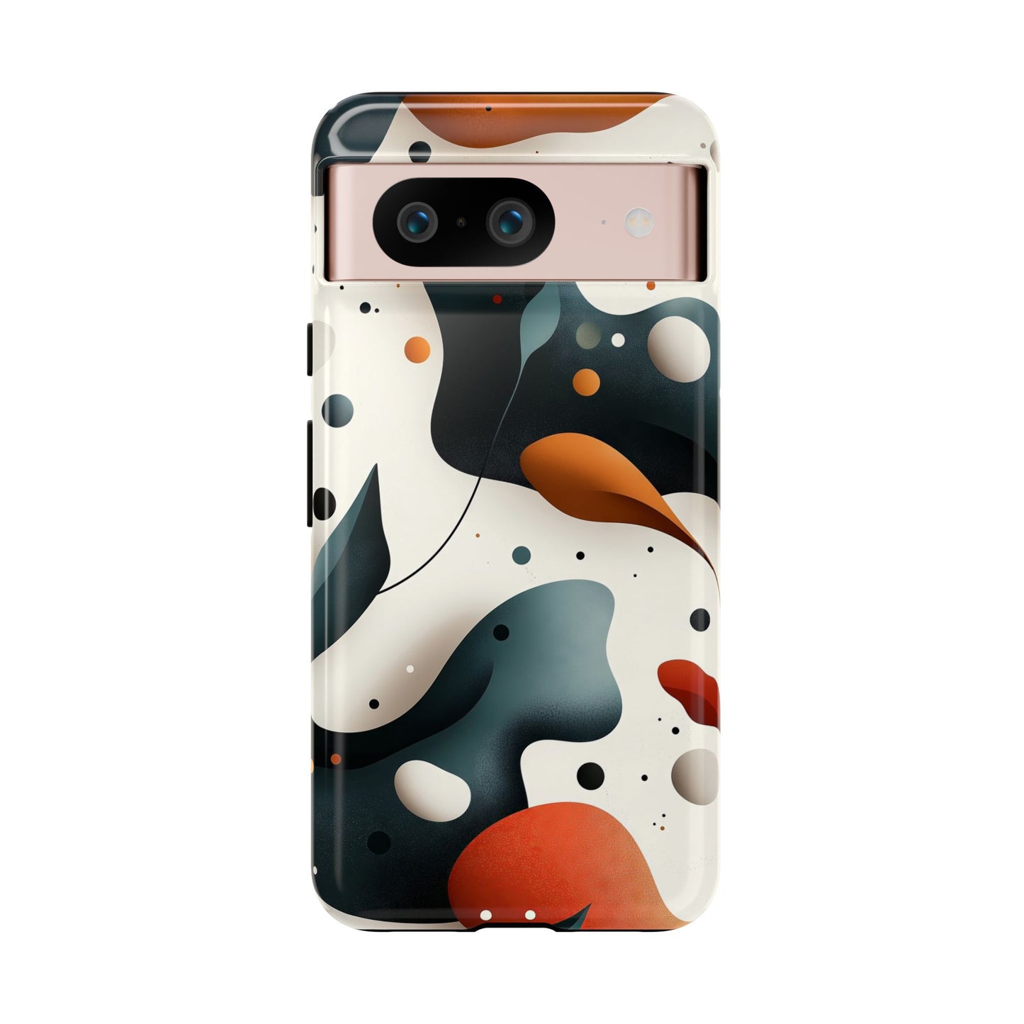 Midnight Bloom – Organic Abstract Phone Case for iPhone, Samsung & Pixel