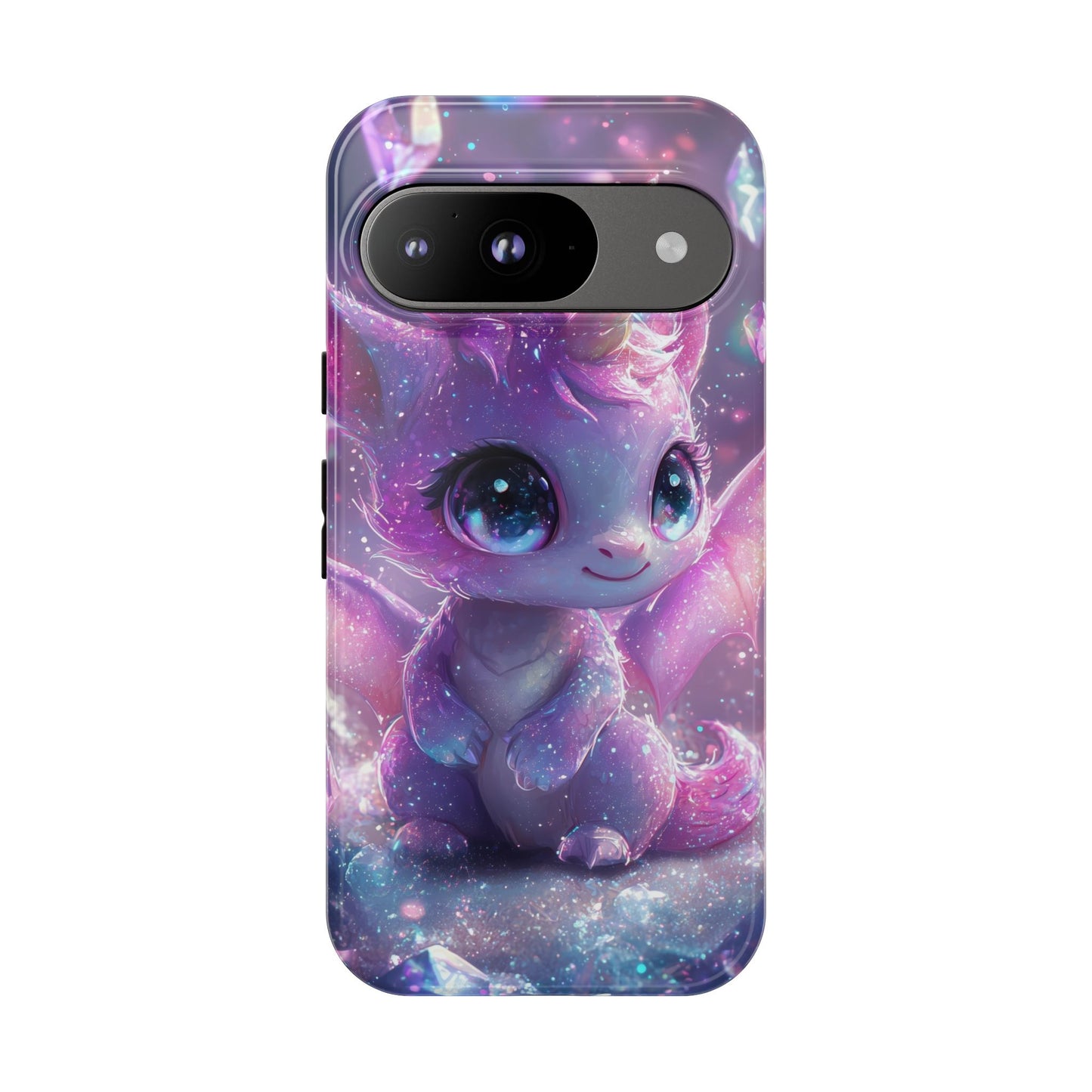 Mystic Crystal Unicorn-Dragon Phone Case for iPhone, Samsung, Google Pixel