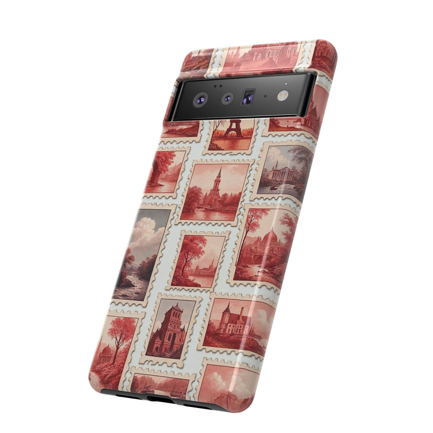 Vintage Postcard Stamps Phone Case