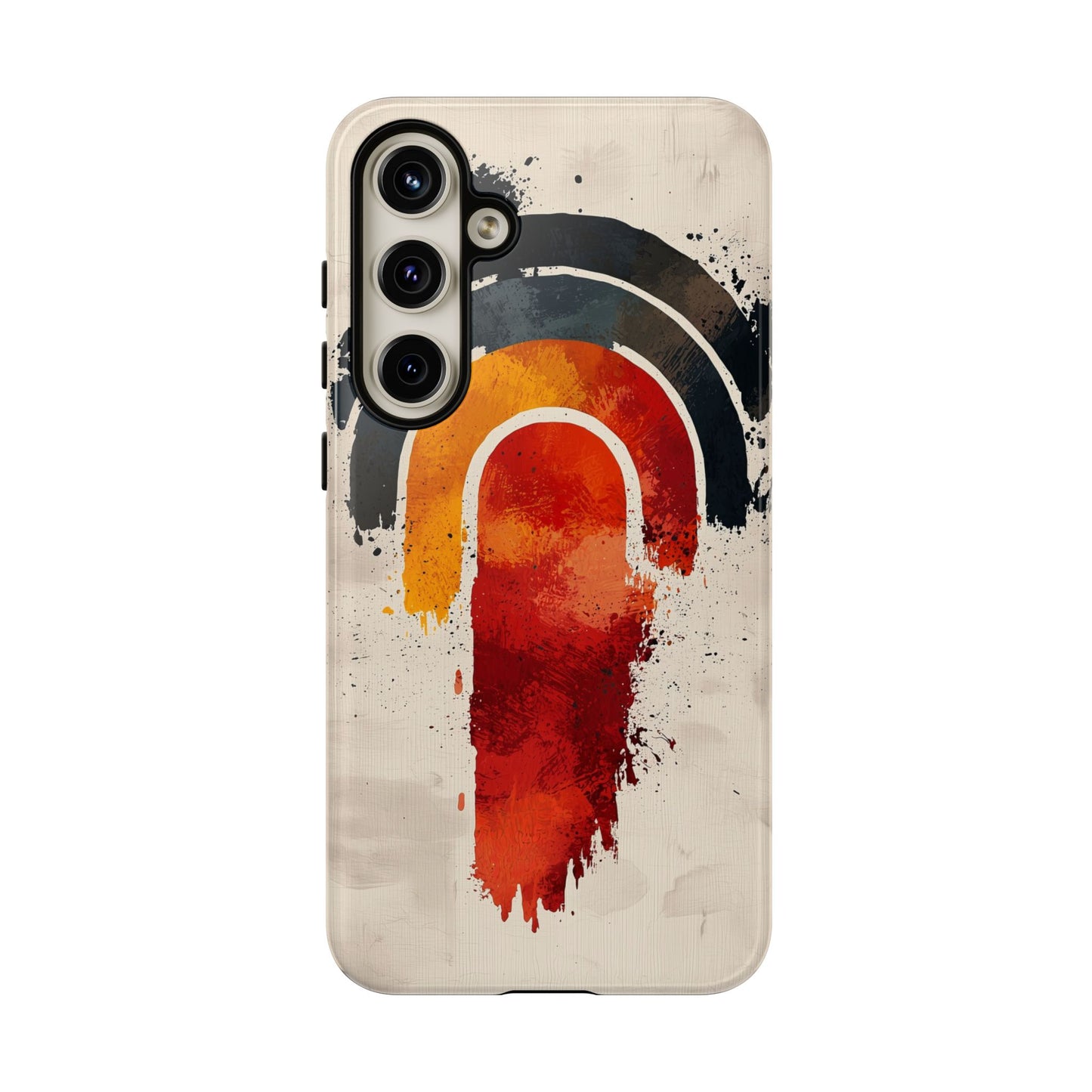 Boho Retro Splash Rainbow Phone Case for iPhone, Pixel & Samsung
