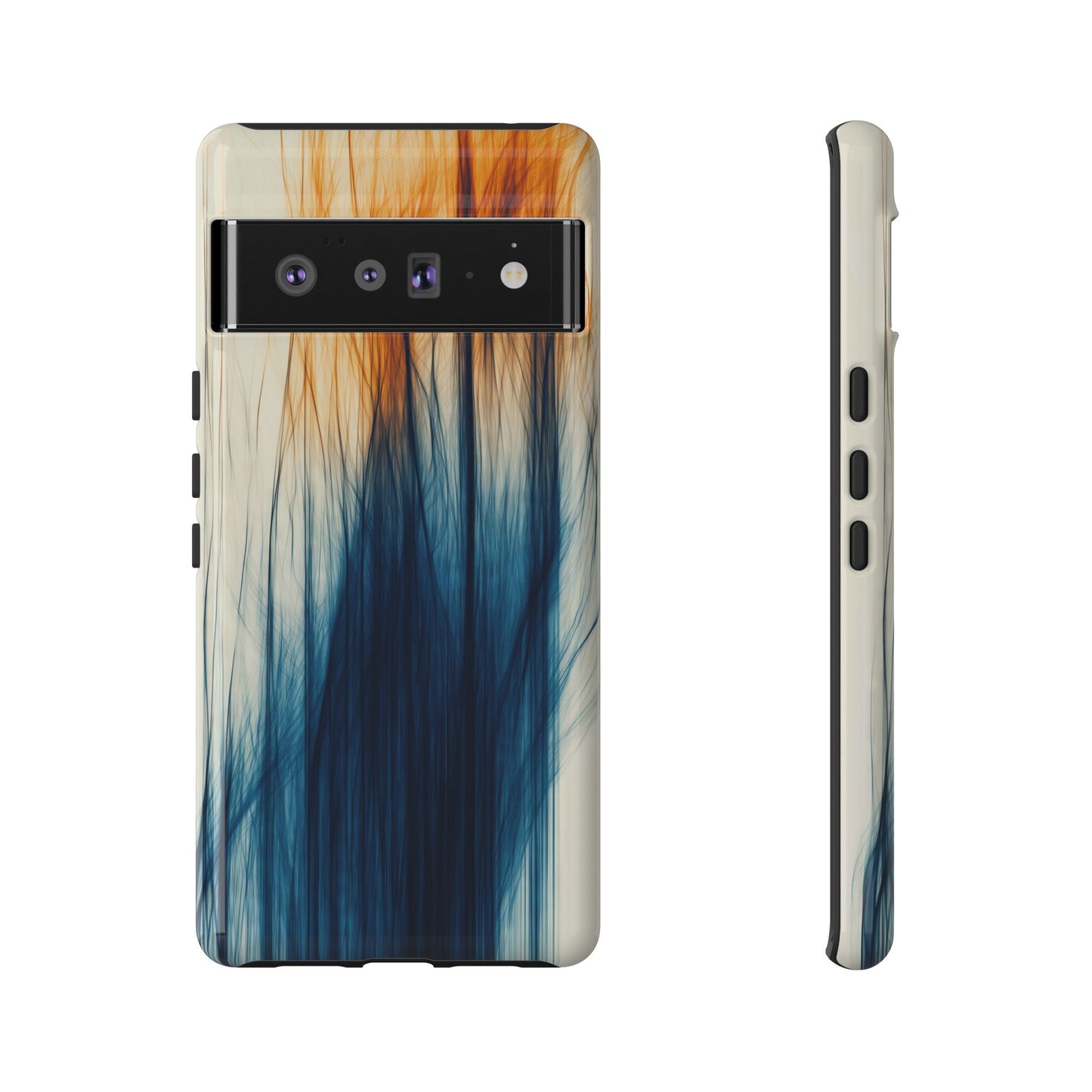 Inferno Drift – Abstract Flame Flow Phone Case for iPhone, Samsung & Pixel