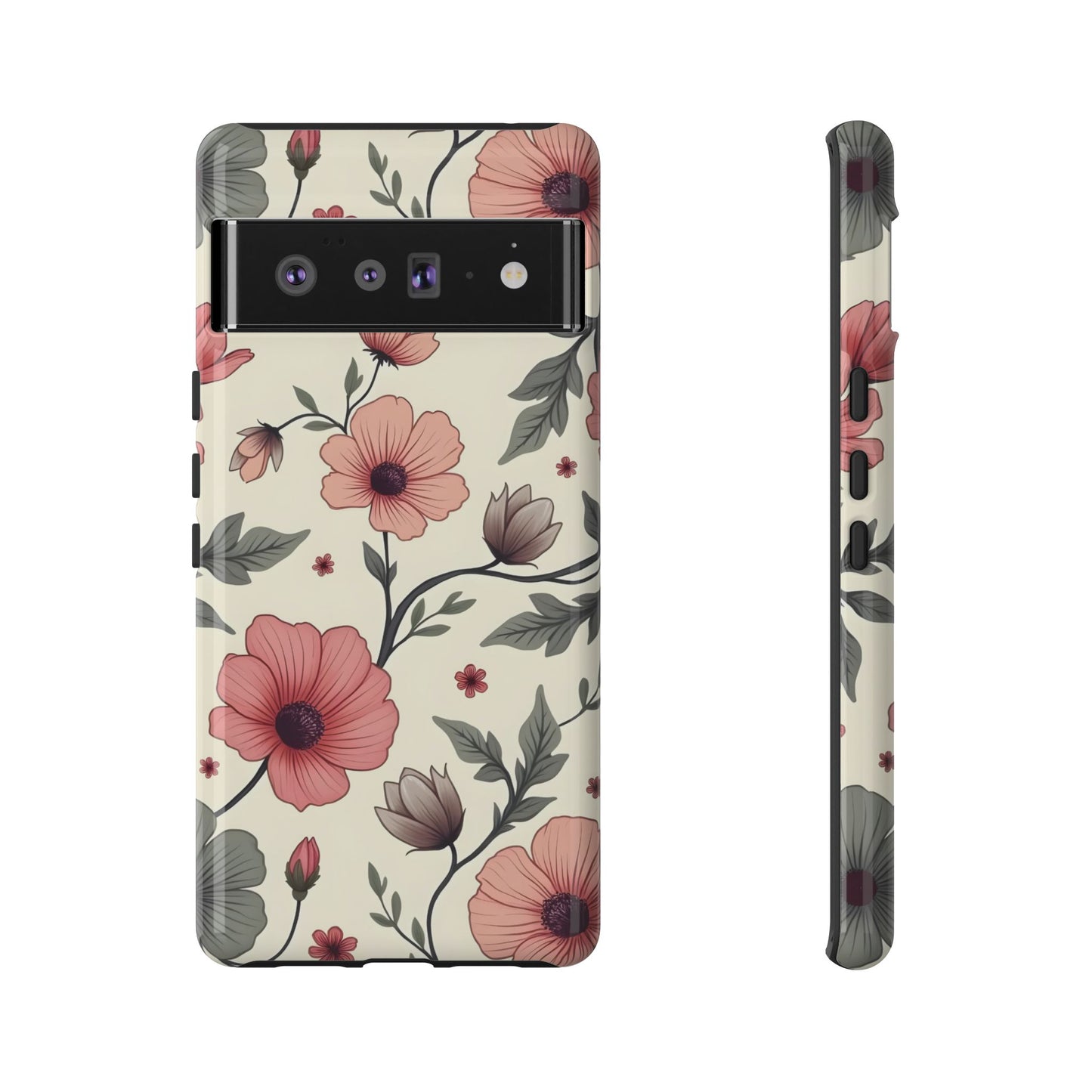 Floral Iphone Case, Botanical Pattern Design
