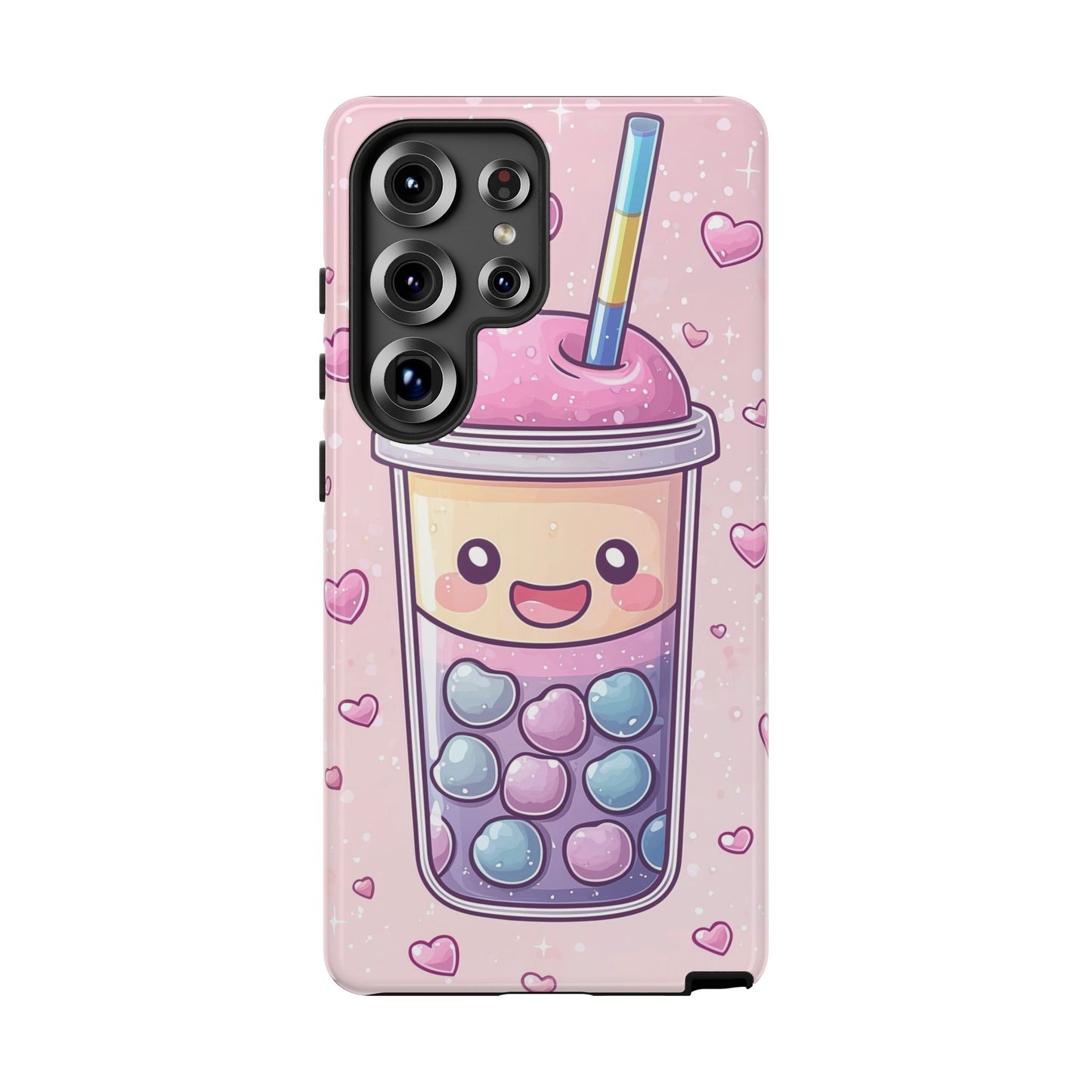 Sweet Bubble Tea Love Phone Case for iPhone, Samsung, Google Pixel