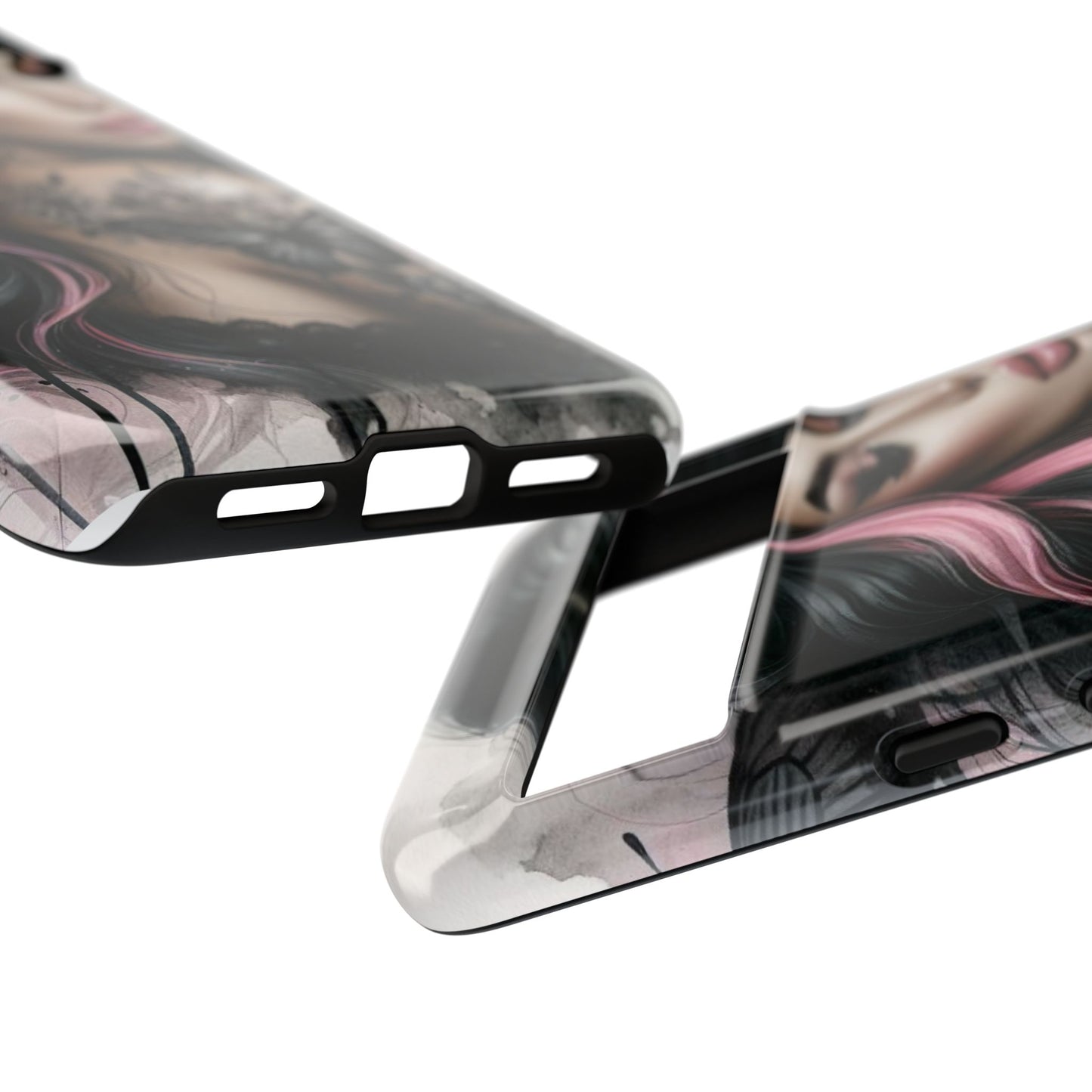 Butterfly Noir – Gothic Beauty & Inked Elegance Mobile Cover