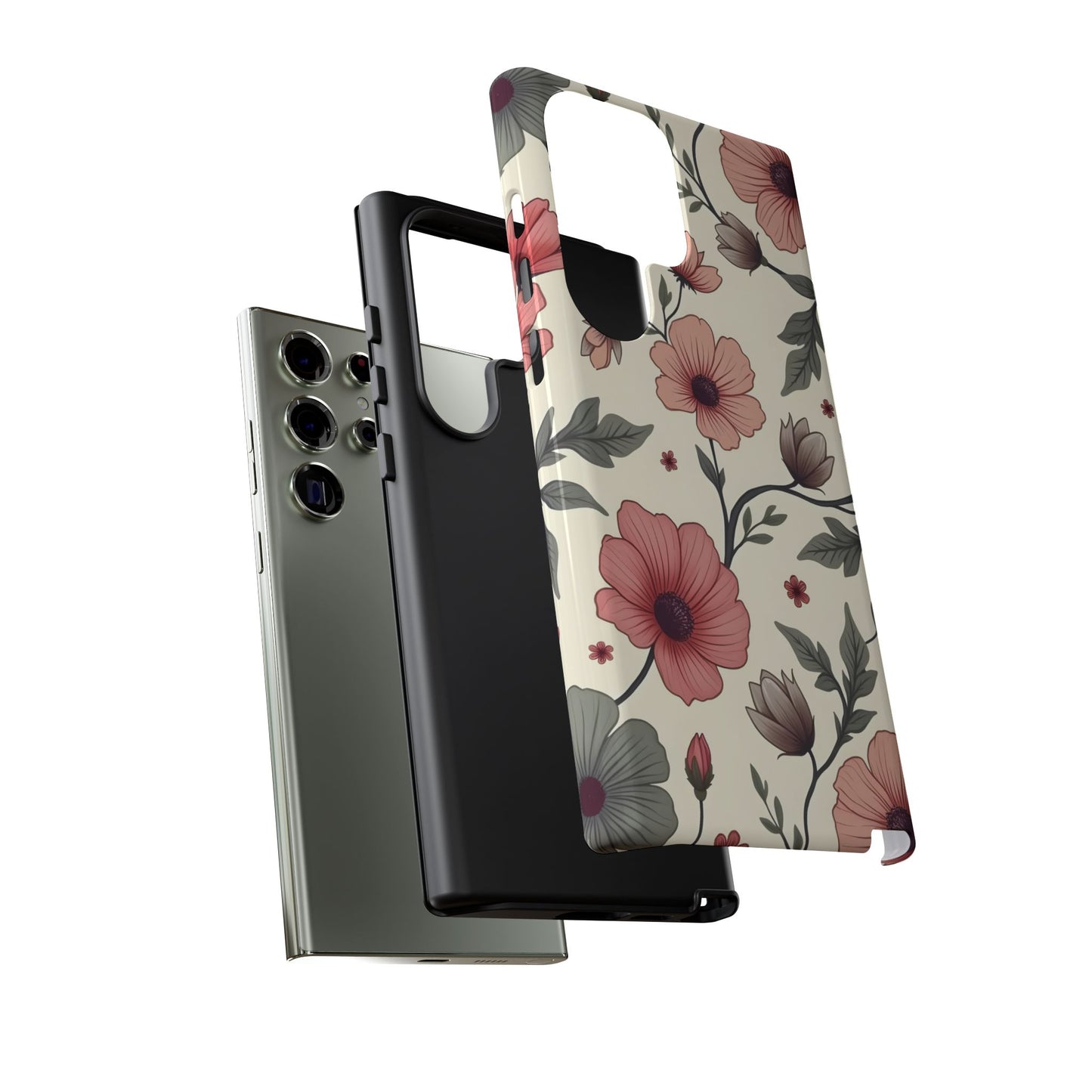 Floral Iphone Case, Botanical Pattern Design