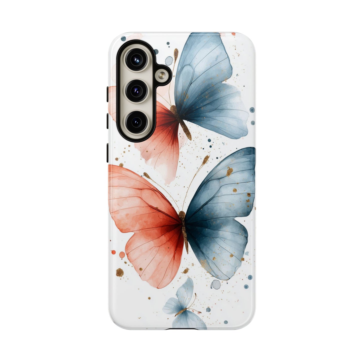 Golden Wings" – Elegant Butterfly Art Case for iPhone, google Pixel & Samsung