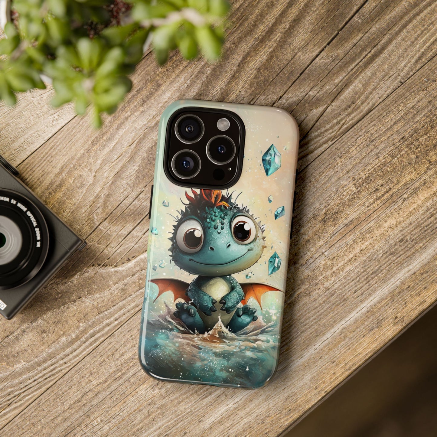 Mystic Baby Dragon - Fantasy Anime Phone Case for iPhone, Samsung, Google Pixel