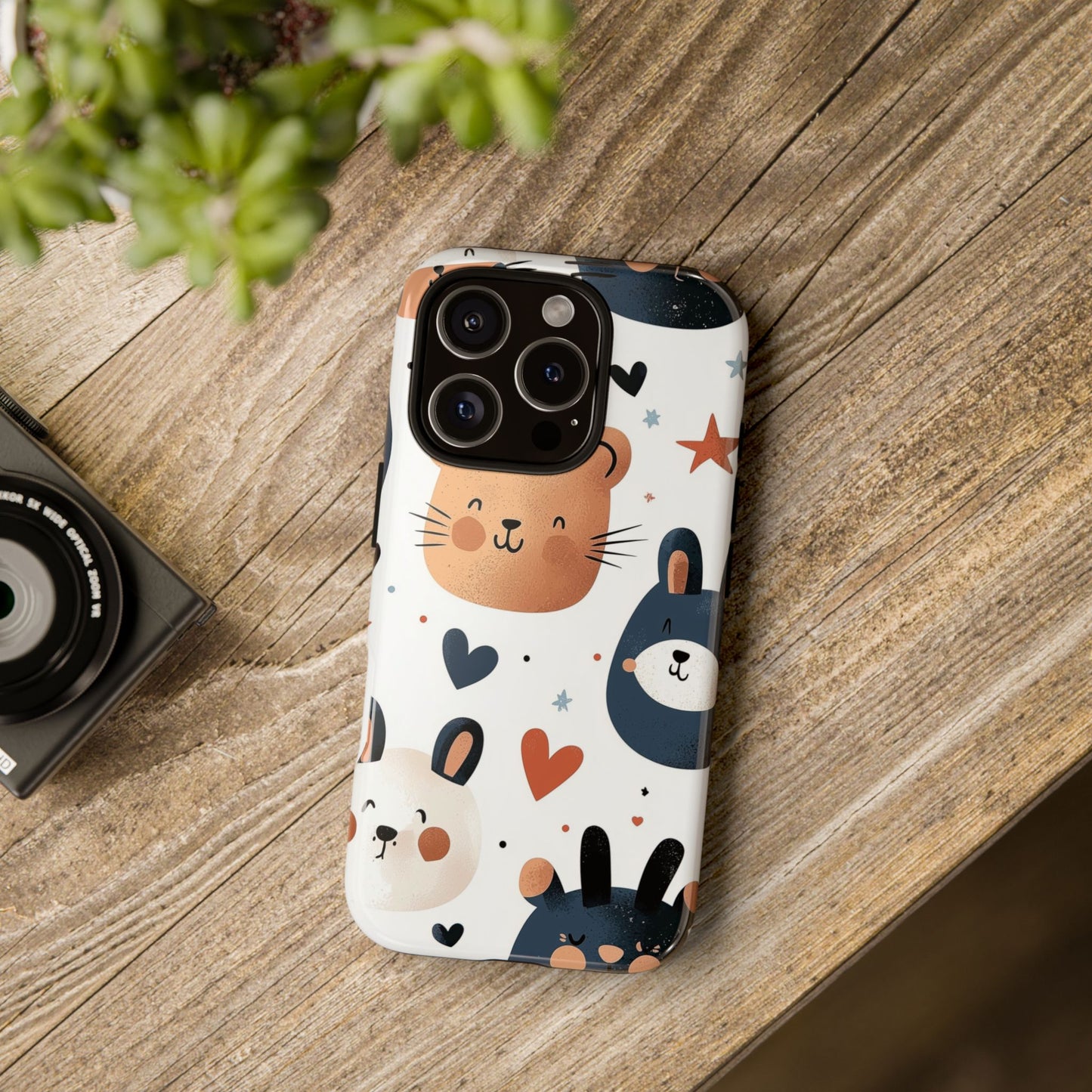 Cute Critters Anime Phone Case for iPhone, Samsung, Google Pixel