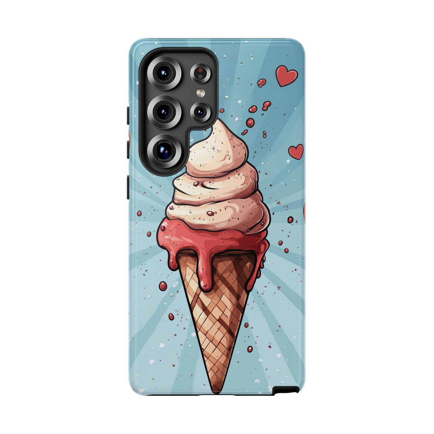Sweet Scoop Anime Ice Cream Phone Case iPhone, Samsung, Google Pixel