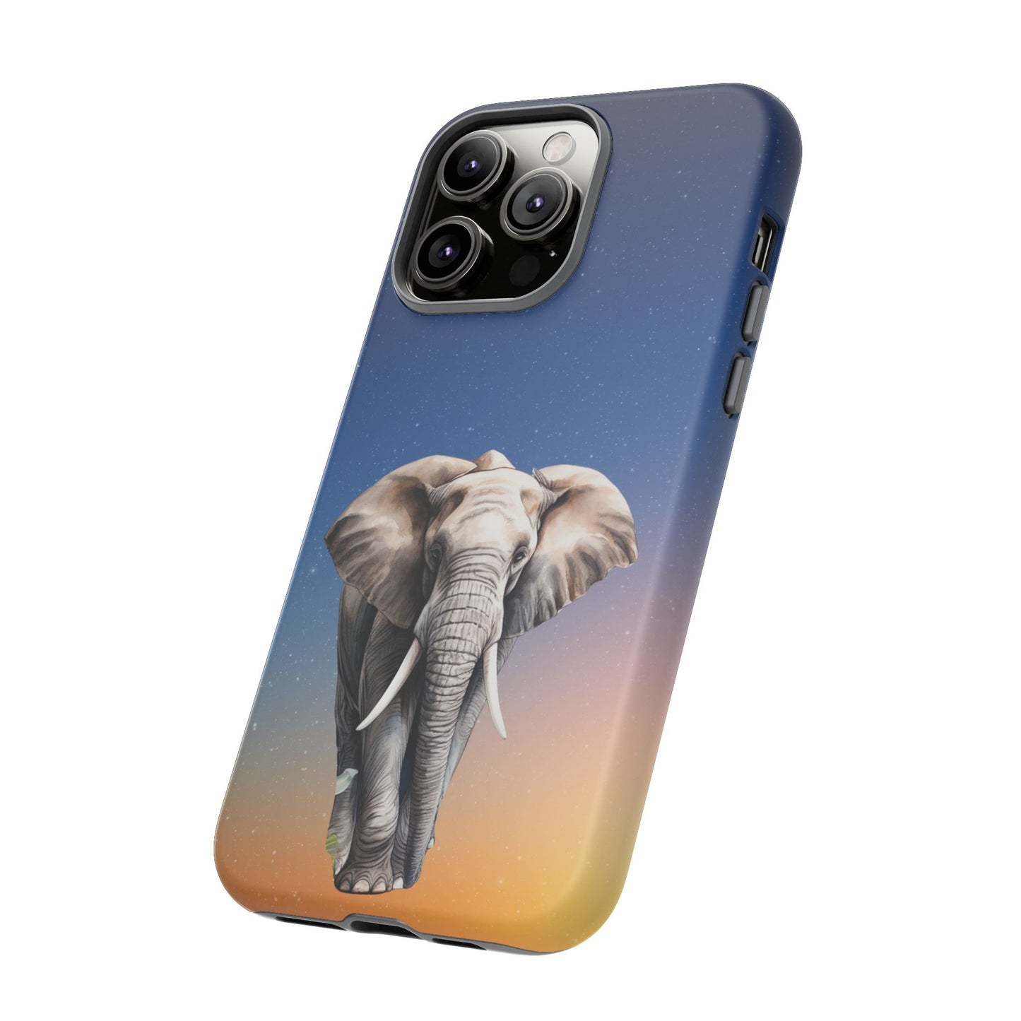 Celestial Elephant Mobile Cover – Dreamy Night Sky Aesthetic