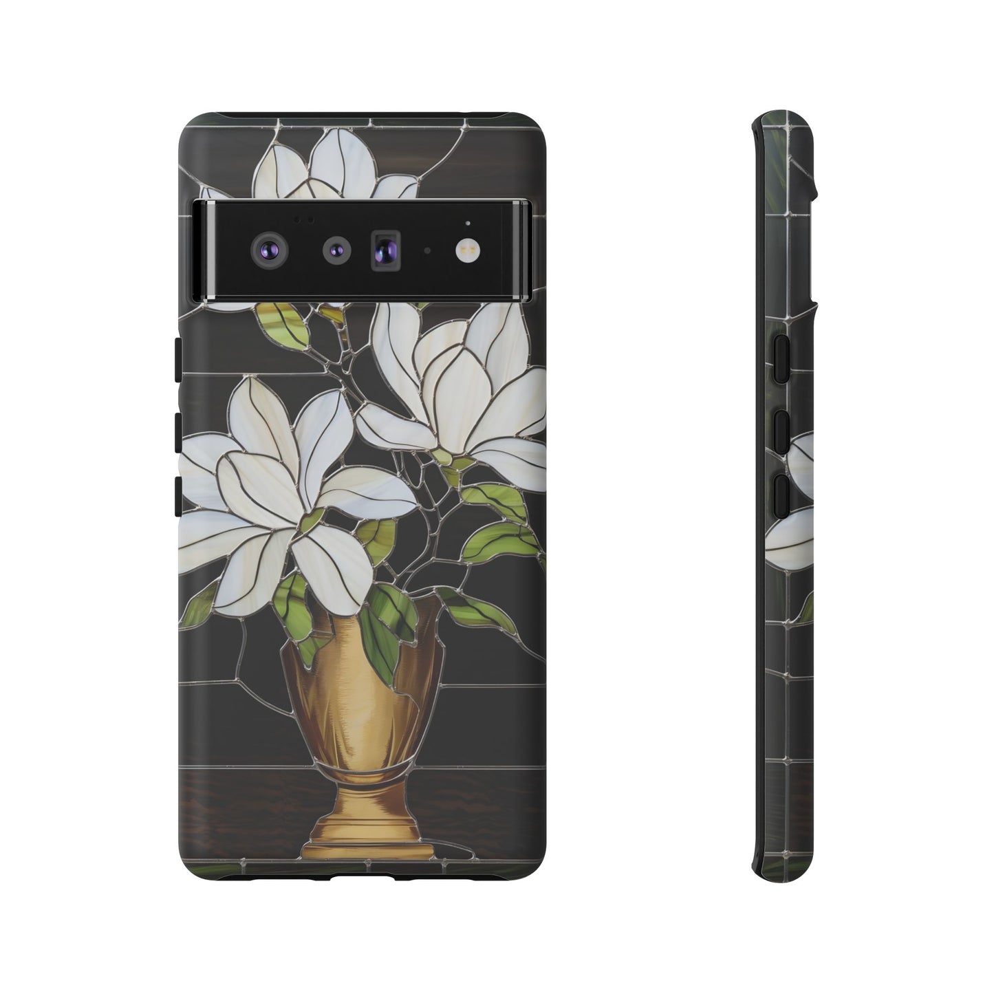 Stained Glass Floral Phone Case