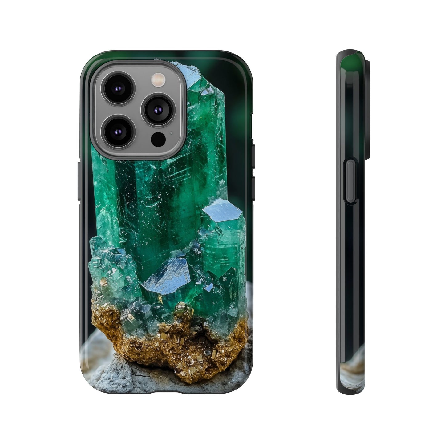 Emerald Essence Phone Case for iPhone, Samsung & Google Pixel
