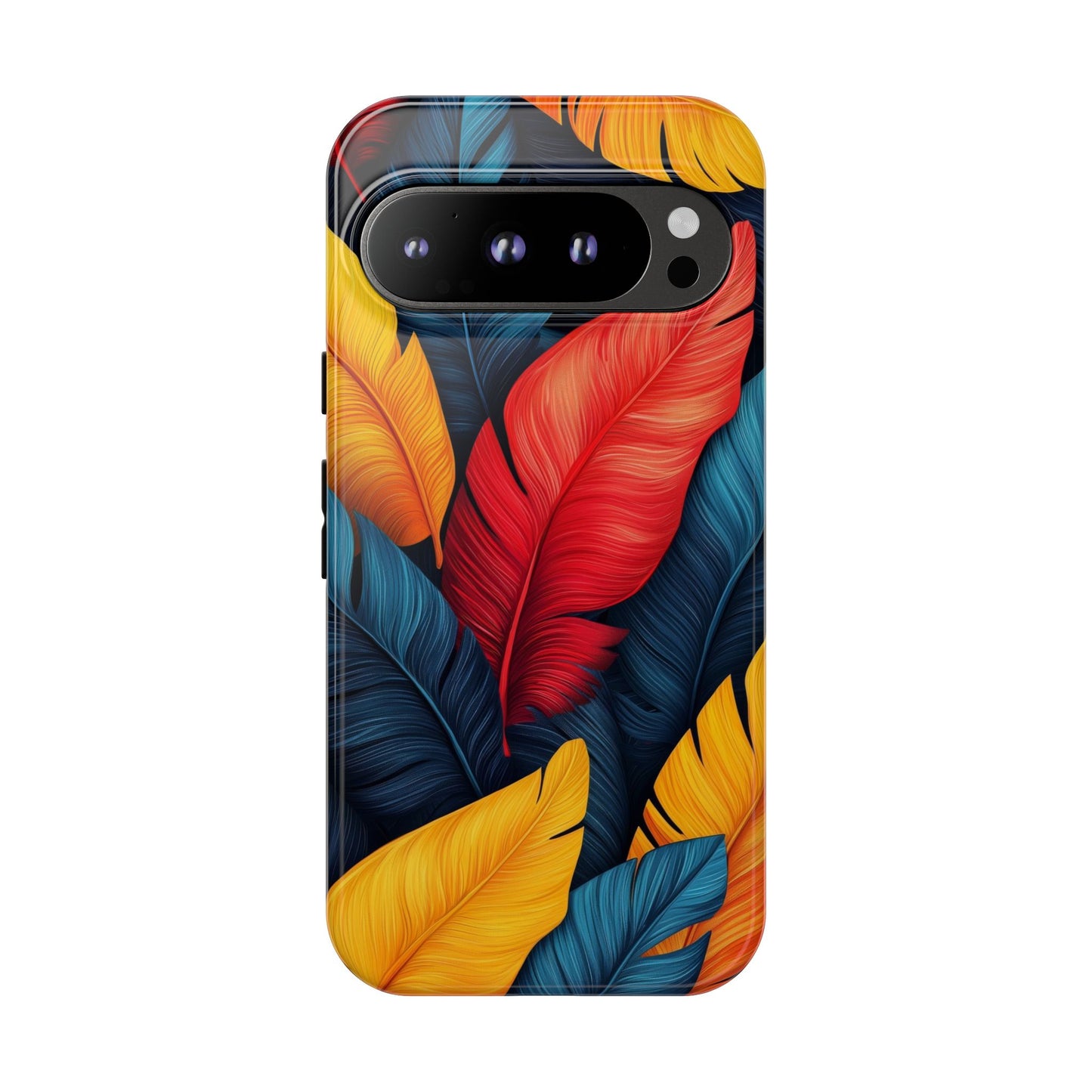 Jungle Toucan Feathers Phone Case β Vibrant & Unique for iPhone, Pixel & Samsung