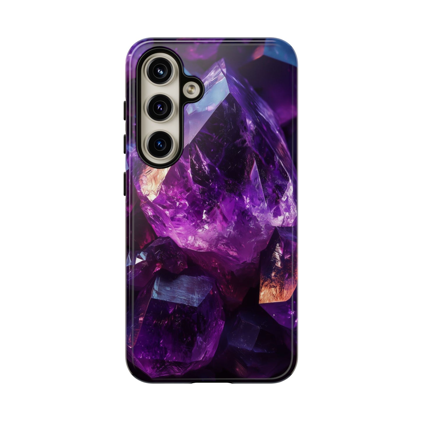Royal Amethyst Stones Crystals Phone Case for iPhone, Samsung & Google Pixel