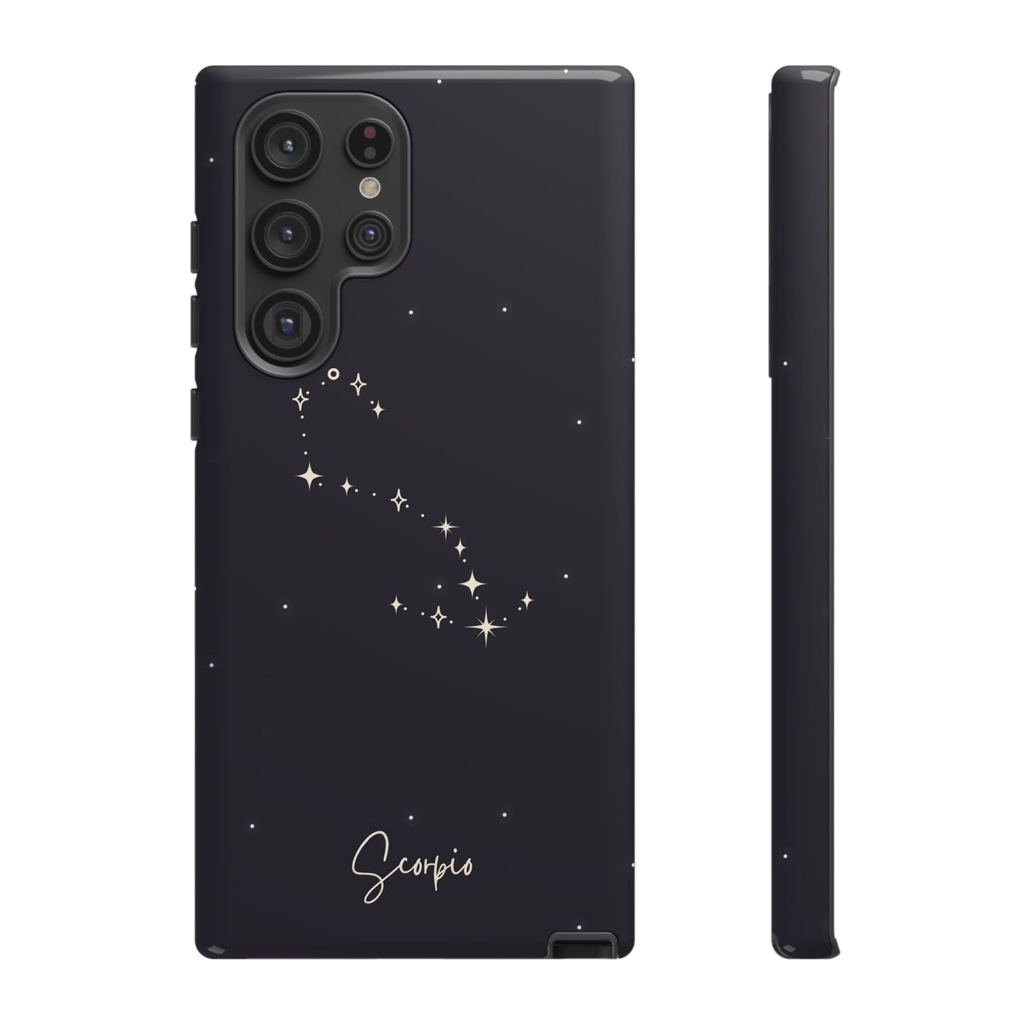 Scorpio Zodiac Night Sky Case – Mysterious Star Pattern – Cosmic Style for iPhone, Samsung & Google Pixel