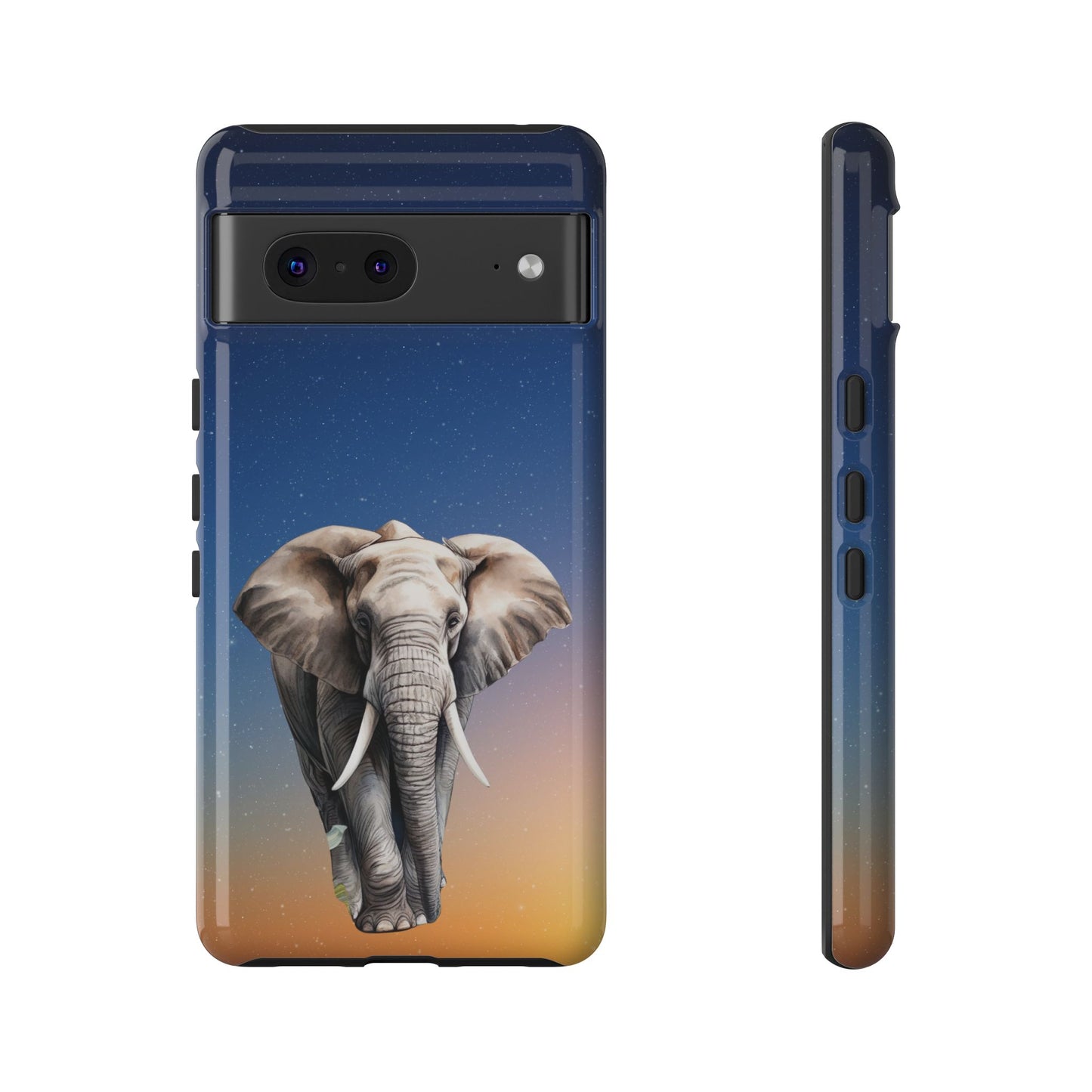 Celestial Elephant Mobile Cover – Dreamy Night Sky Aesthetic